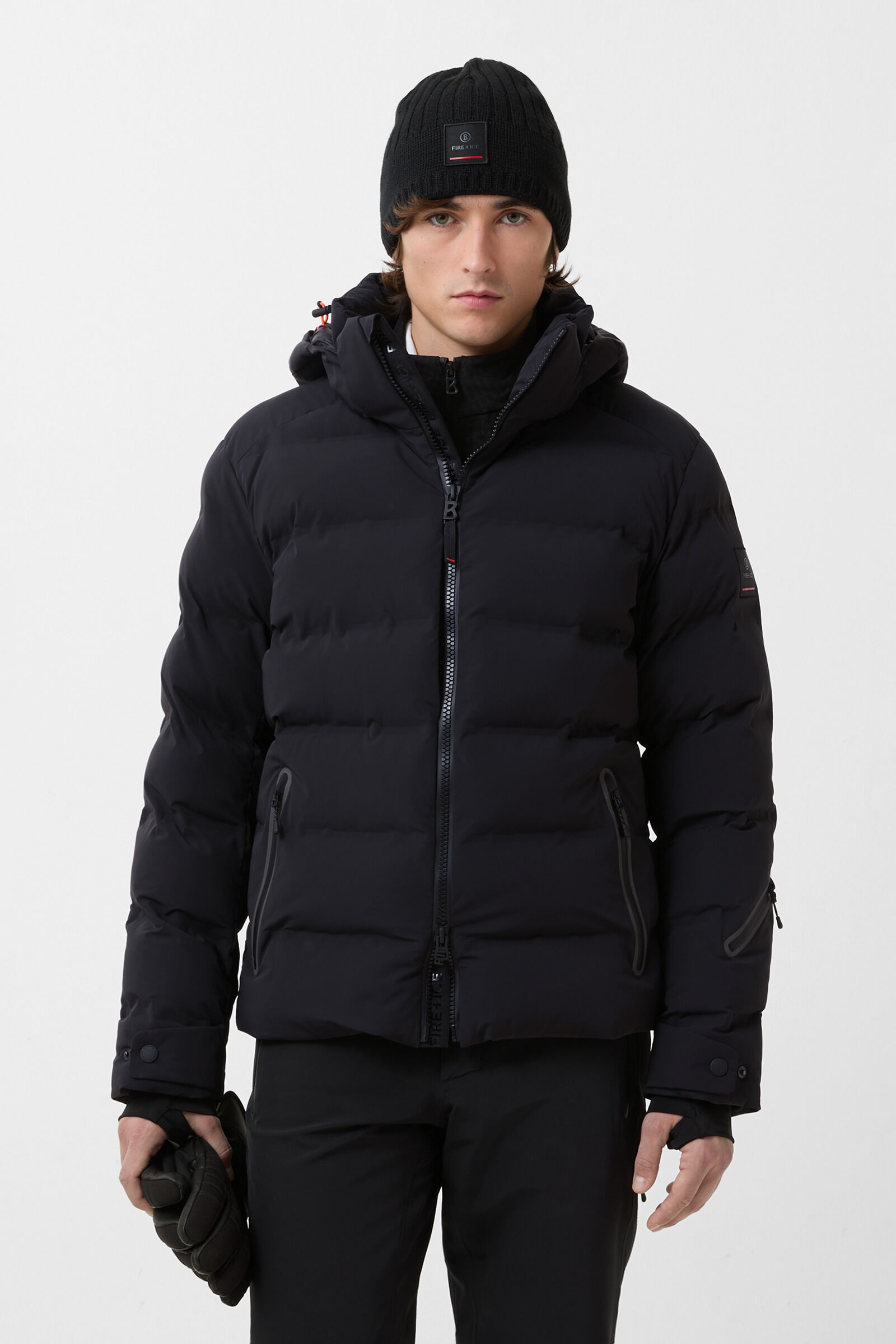 Tec-Luka ski jacket Black