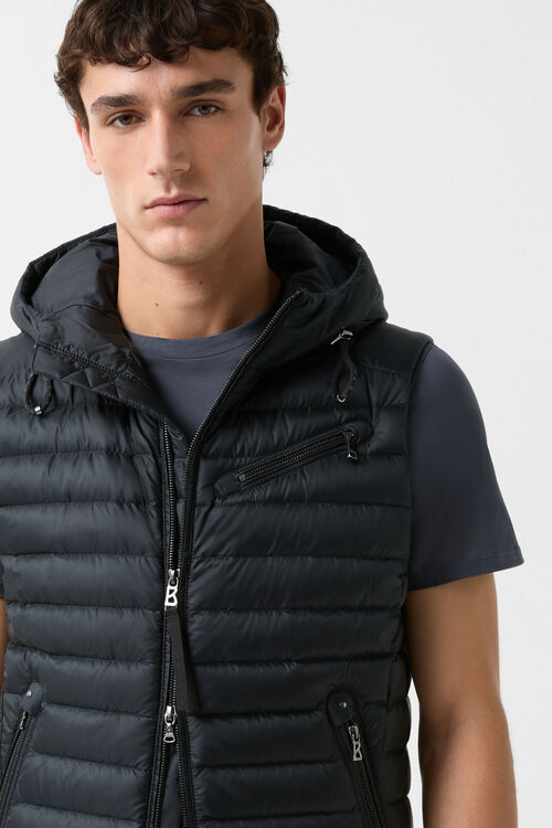 Lonne Lightweight down gilet Black