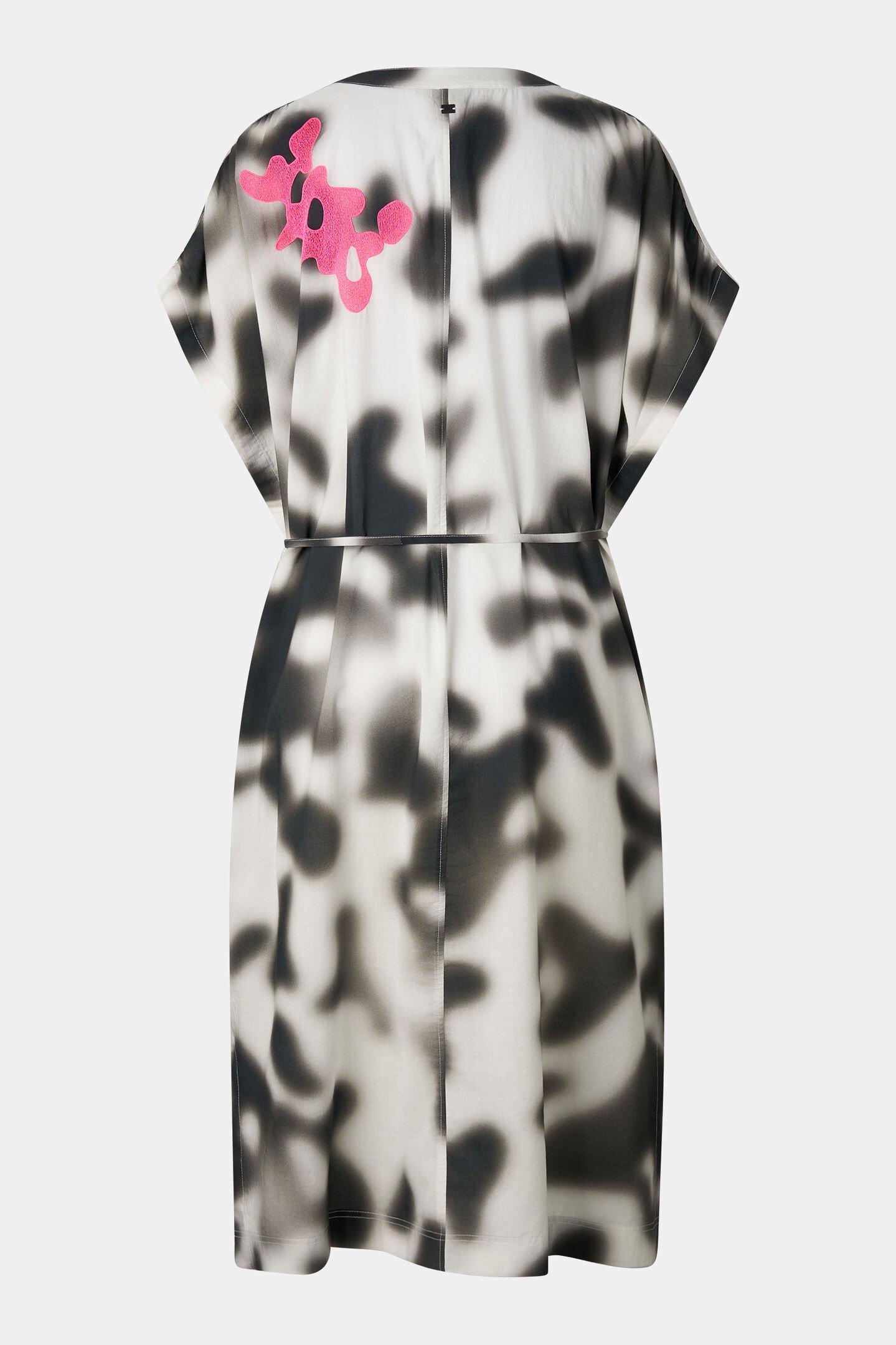 Tonia jurk Zwart/wit