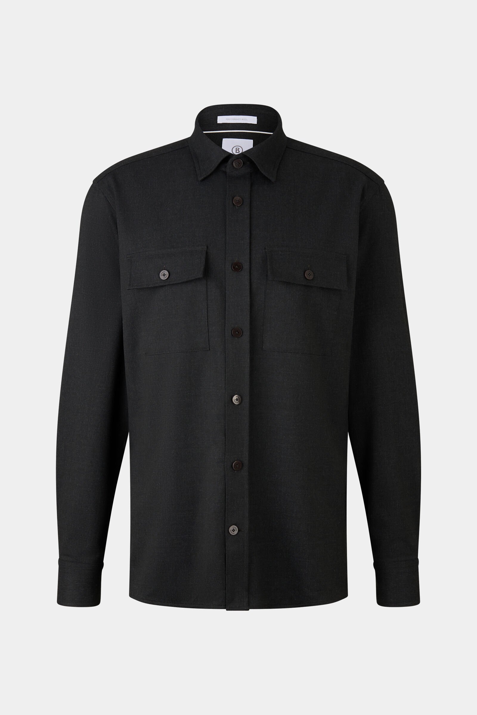 Clive shirt Anthracite