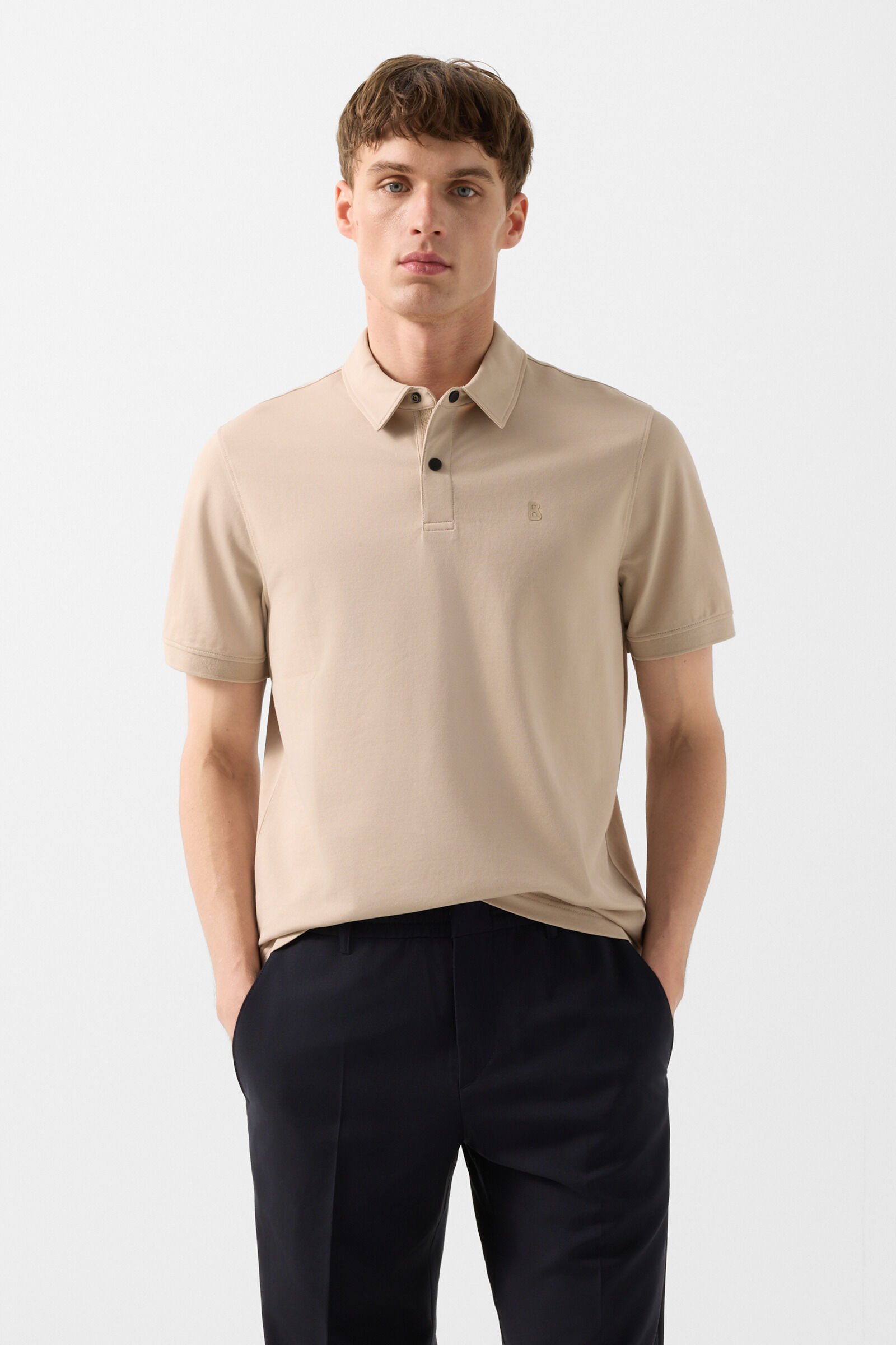 Polo-Shirt Timo Beige