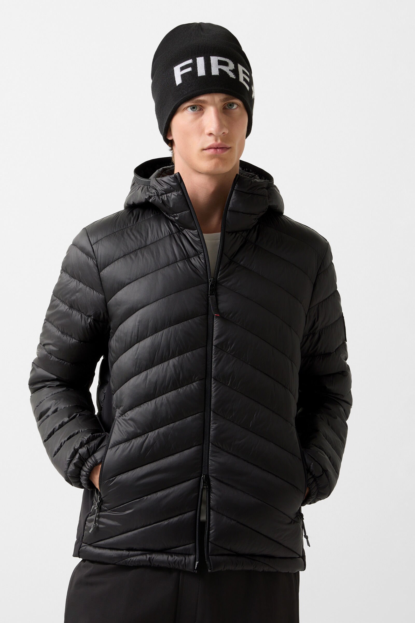 Elvis quilted jacket Black