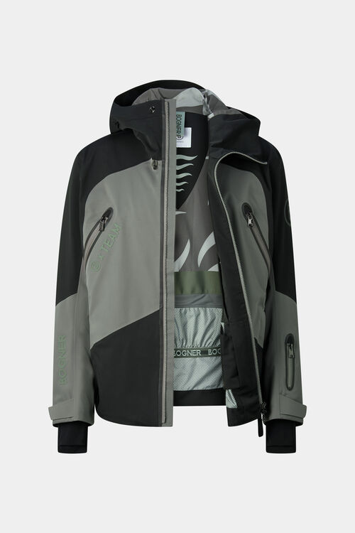 Jasper Ski Jacket Gray/Black
