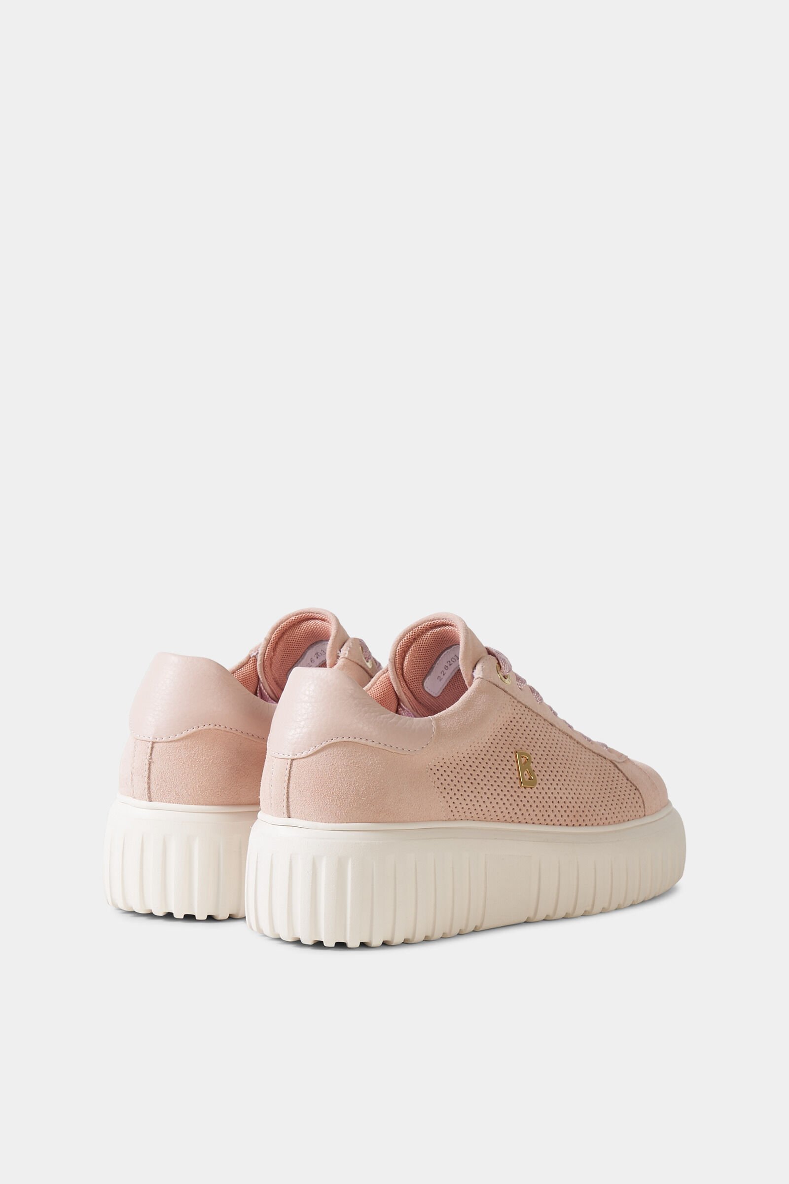 Platform sneaker Singapore Ros&eacute;
