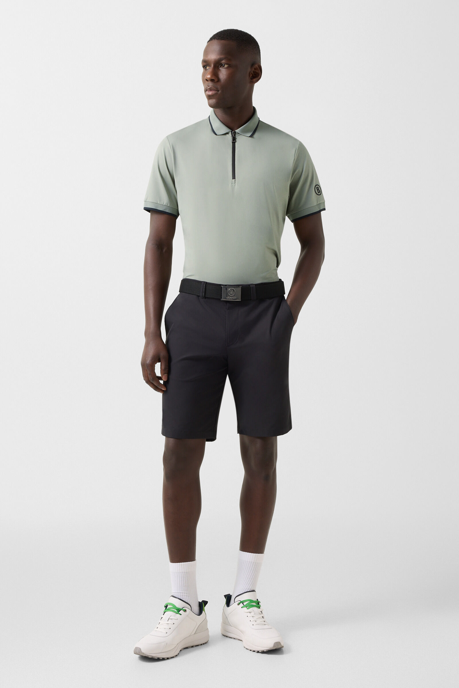 Funktions-Polo-Shirt Cody Eukalyptus