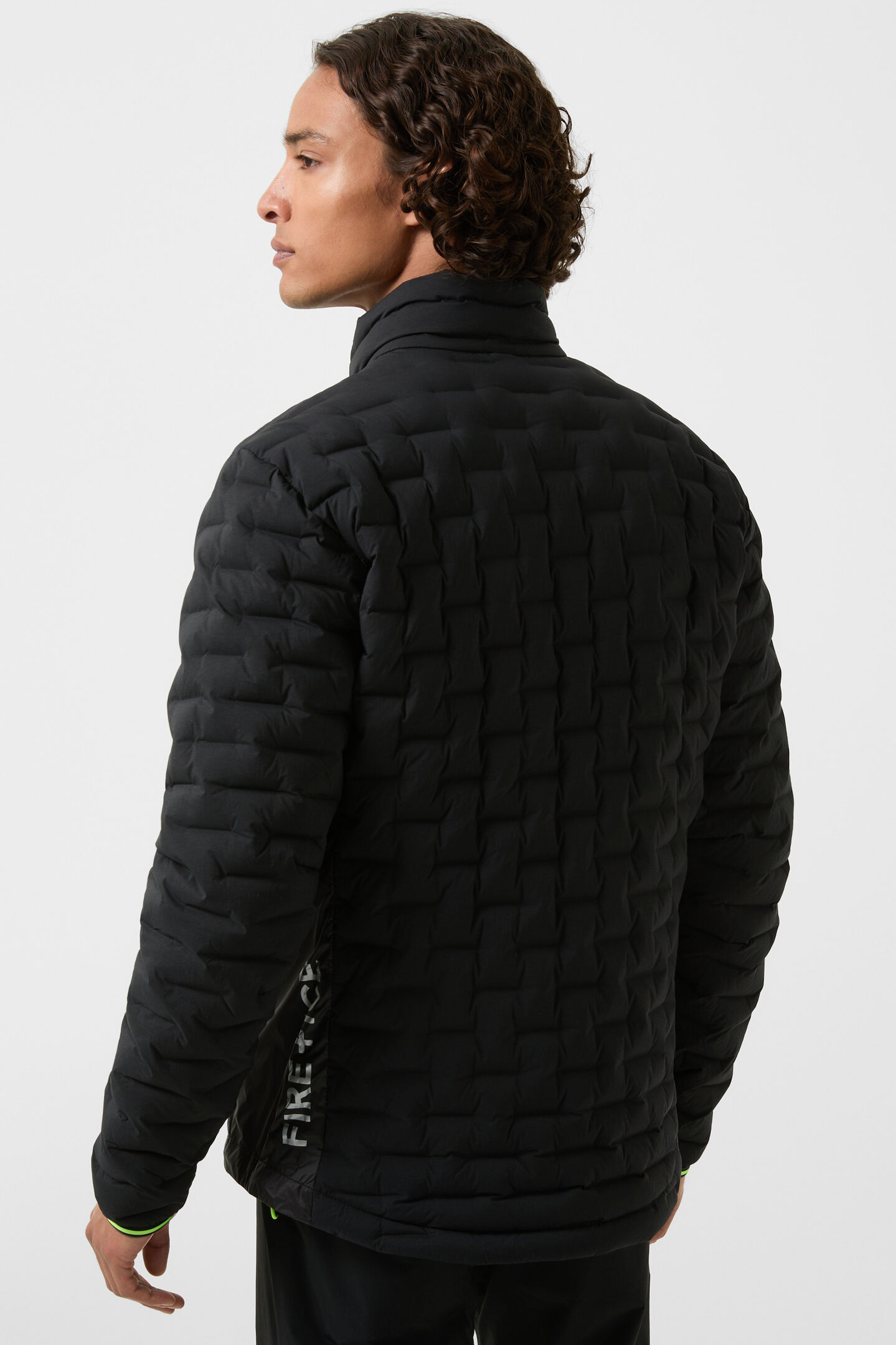 Lightweight down jacket Gray Black