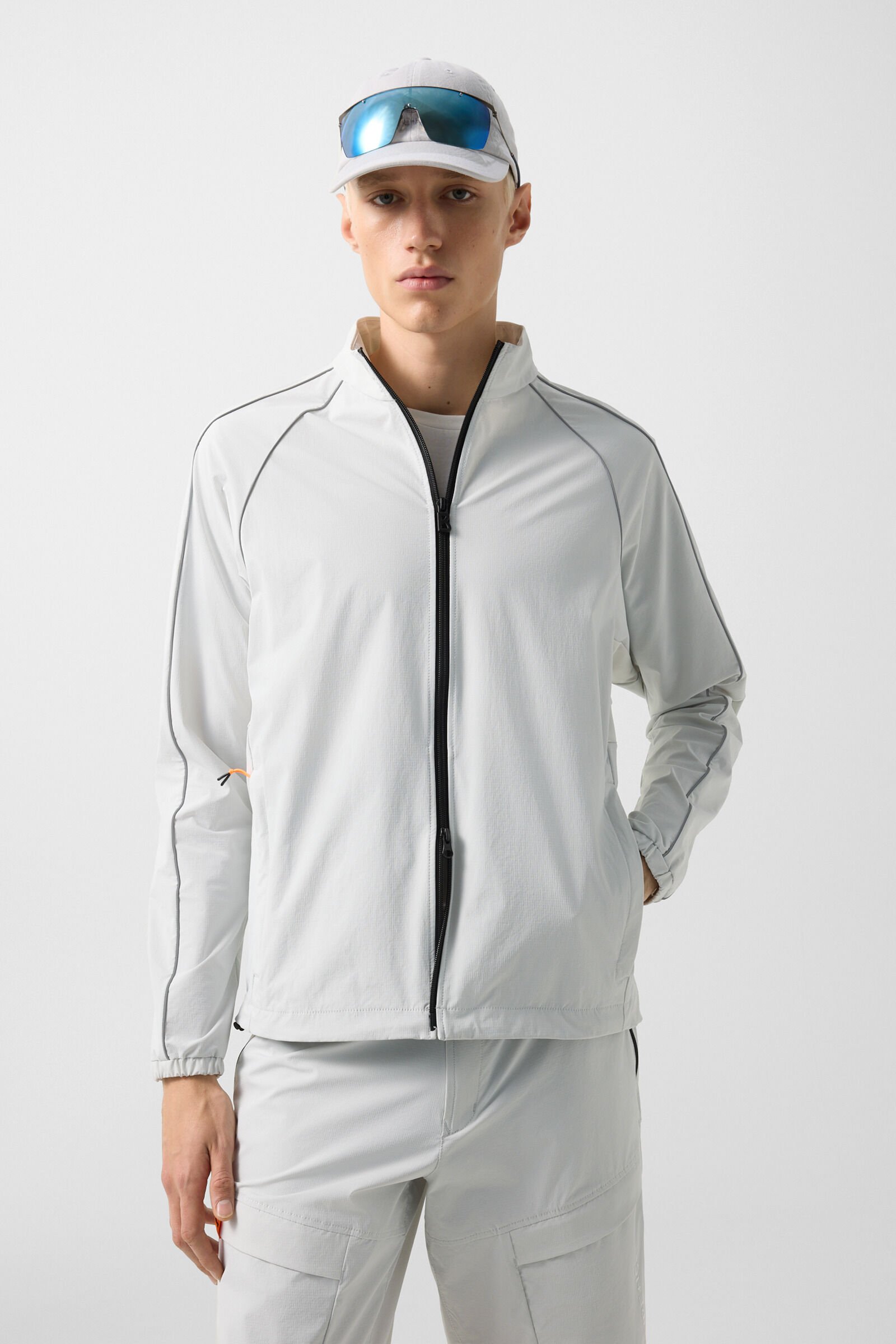 Funktionsjacke Cian Hellgrau