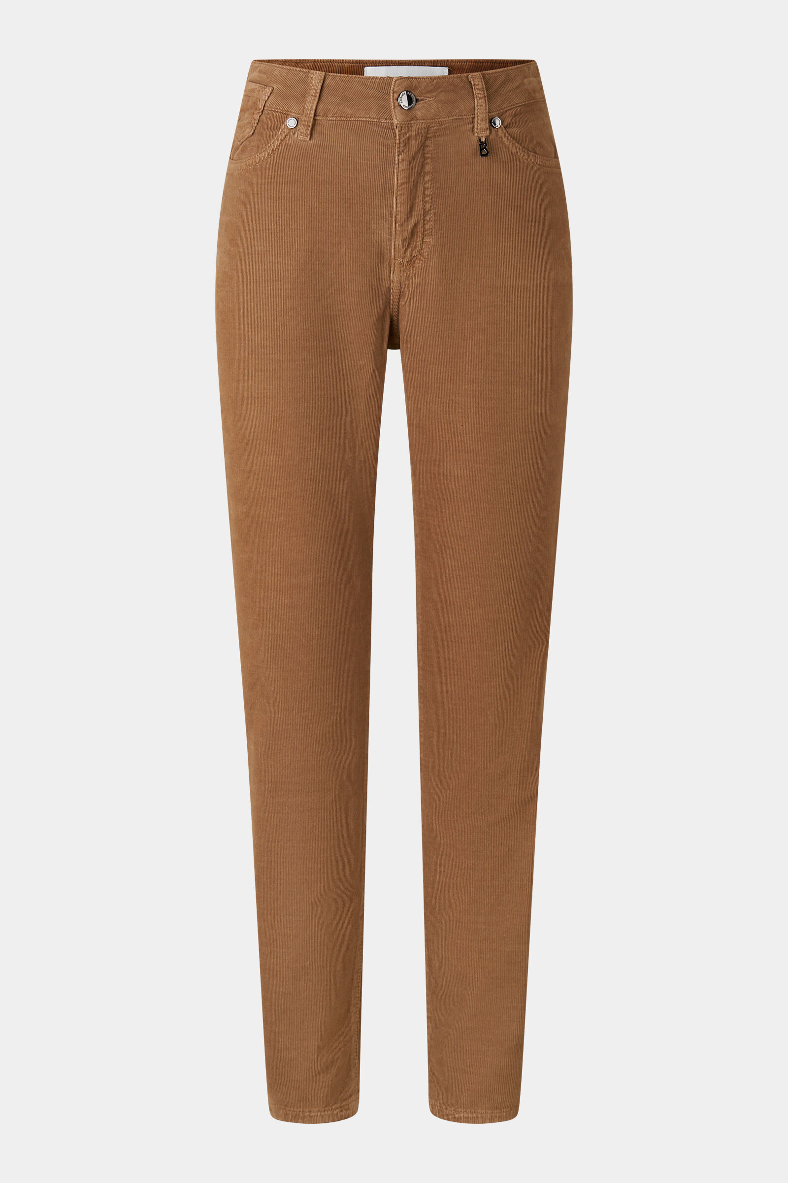 Julie 7/8 corduroy trousers Hazel
