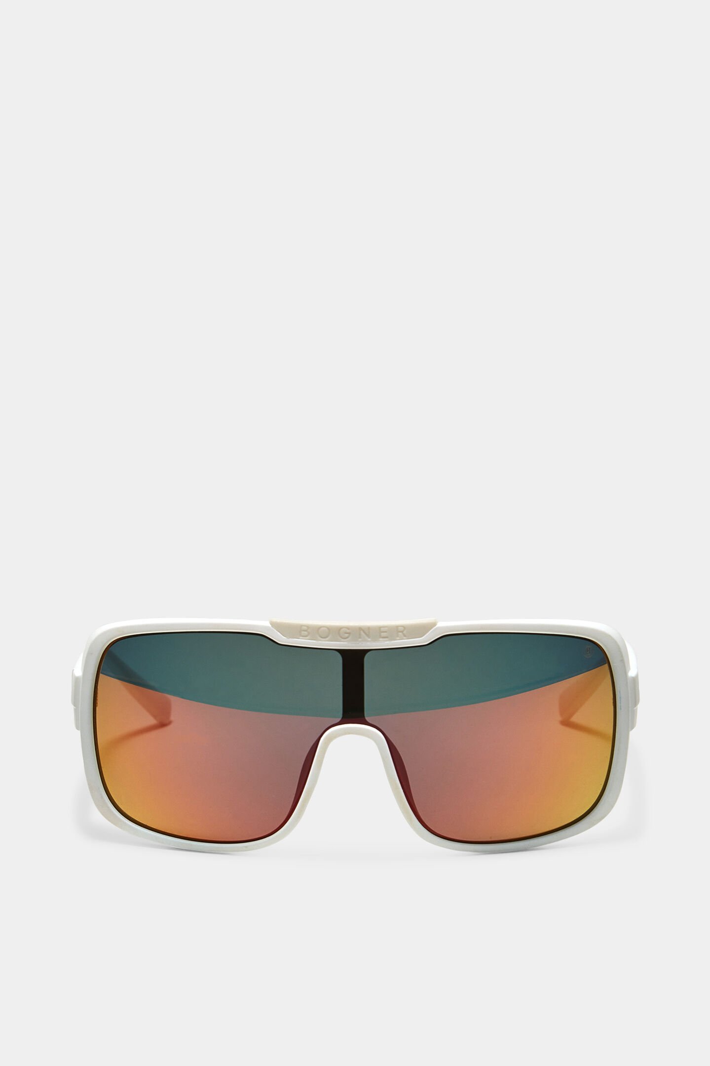 Sonnenbrille Flachau Orange/Weiss