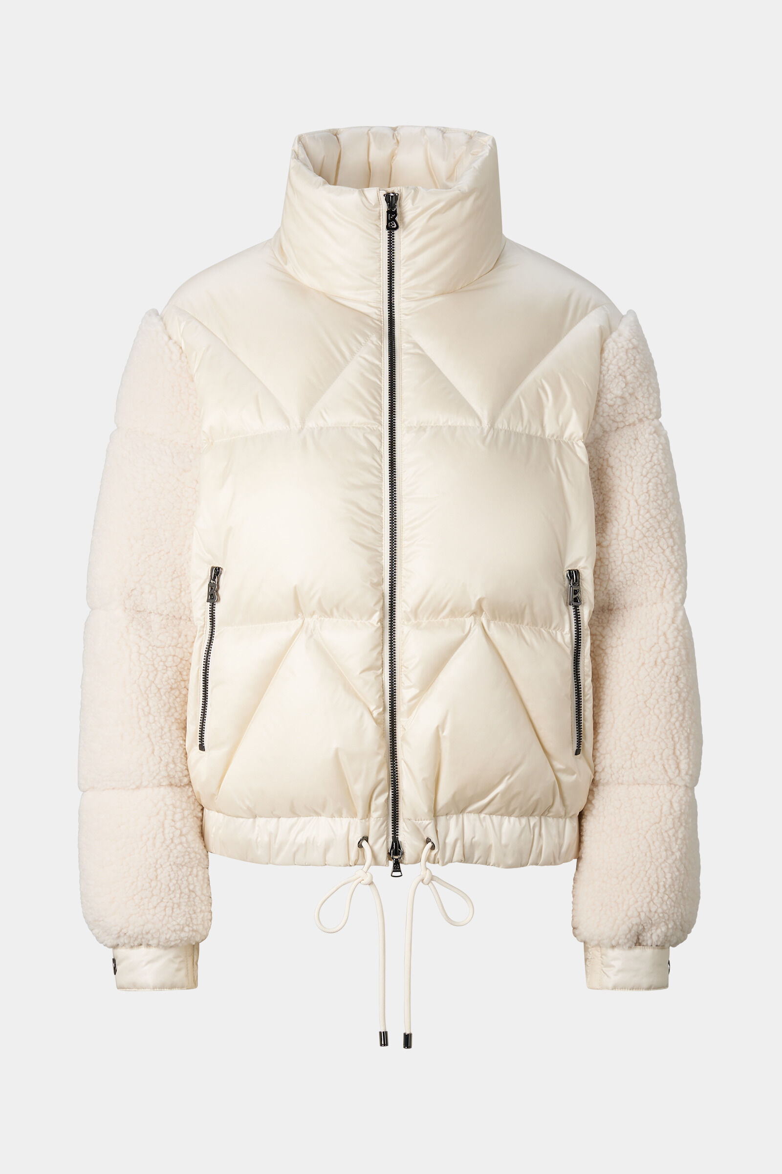 Daunen-Teddyjacke Queeny Off-White