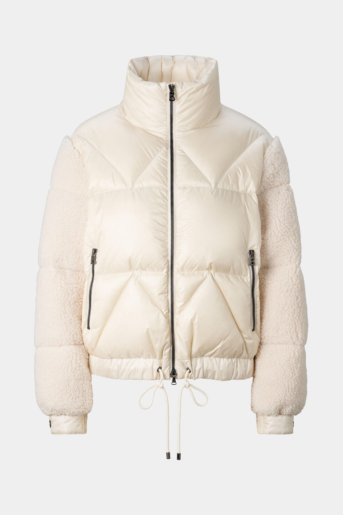 Daunen-Teddyjacke Queeny Off-White