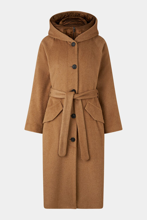 Wollmantel Runa Camel