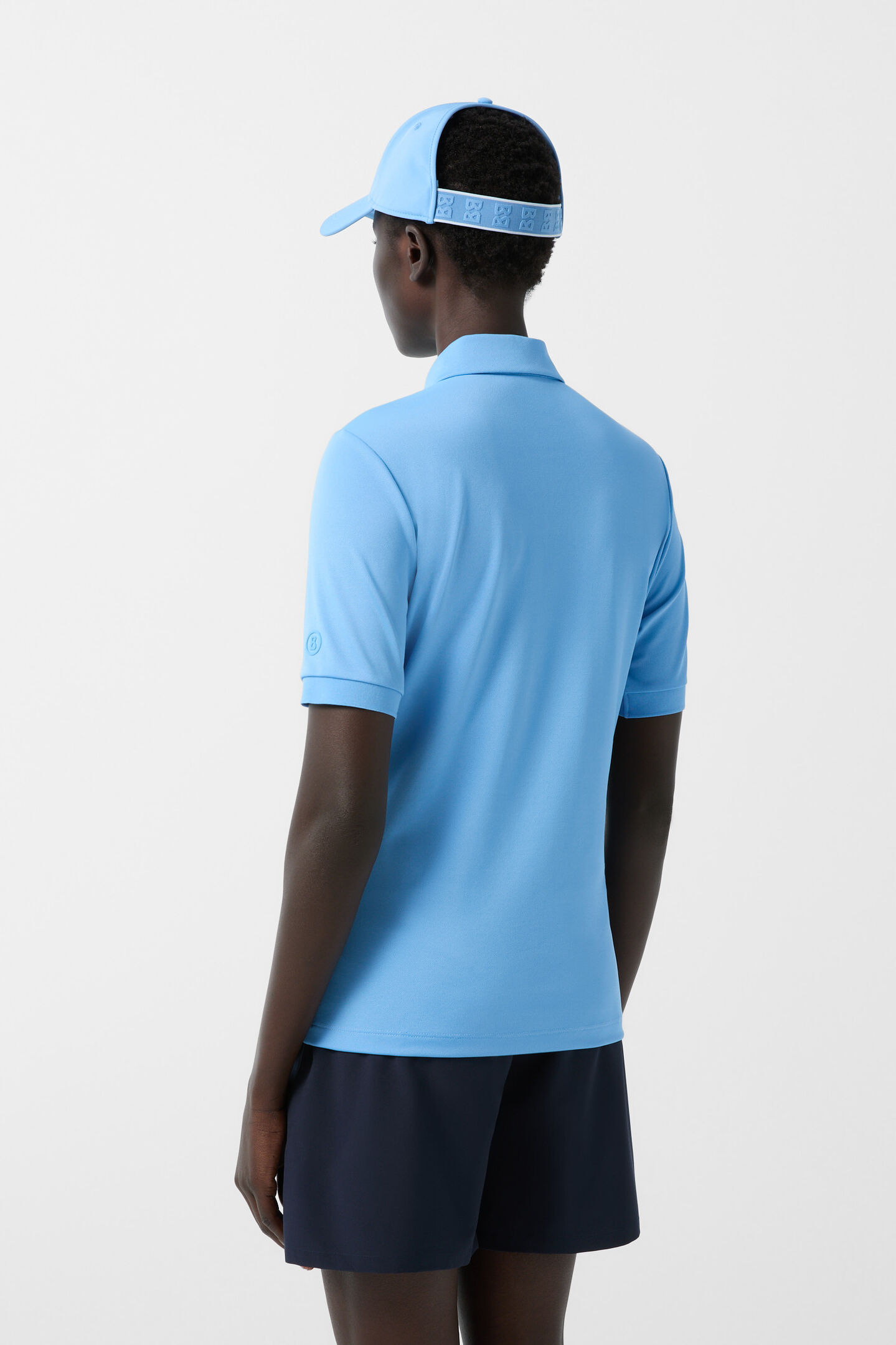 Danielle functional short-sleeved top Light blue