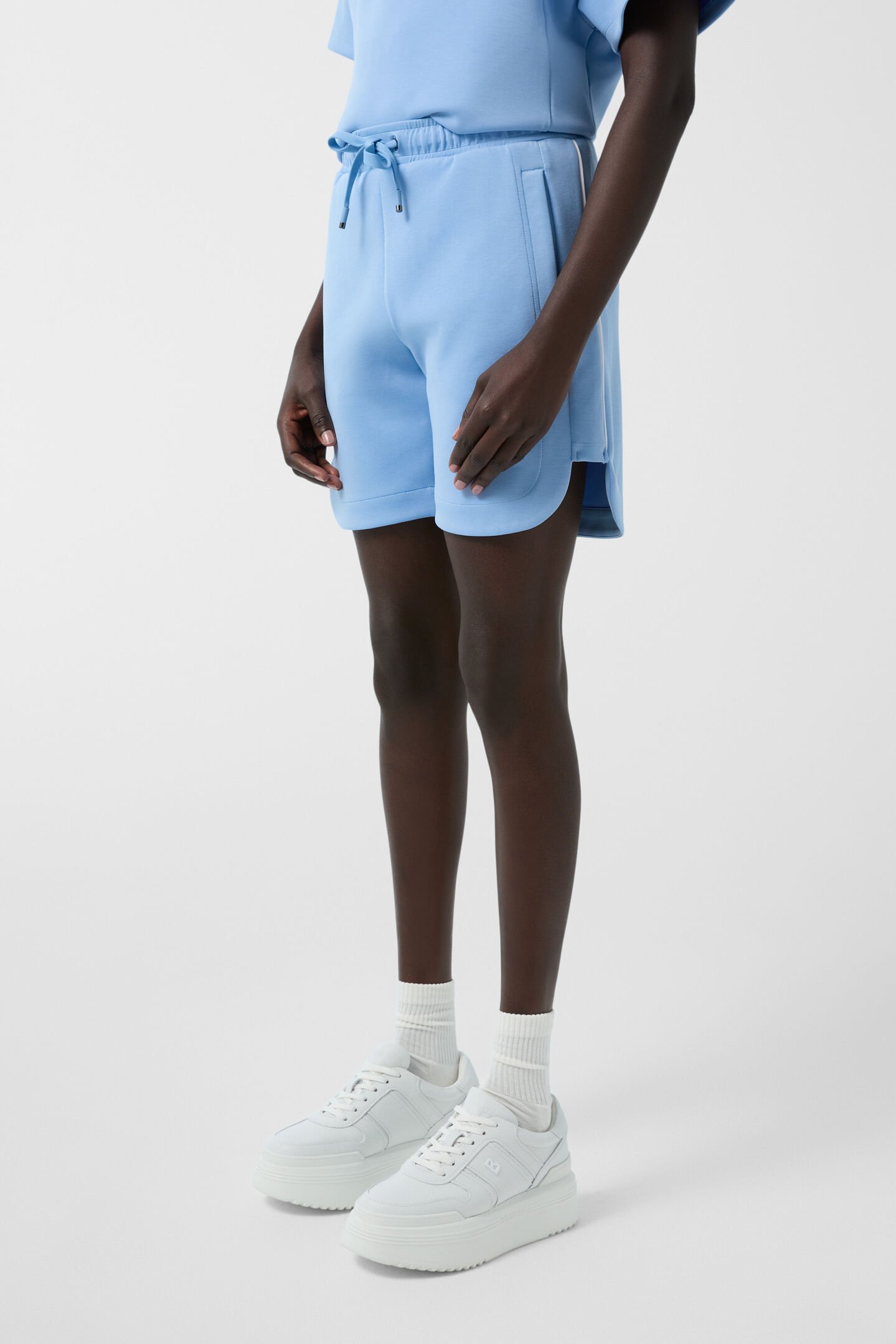 Sweatshorts Blue Light blue