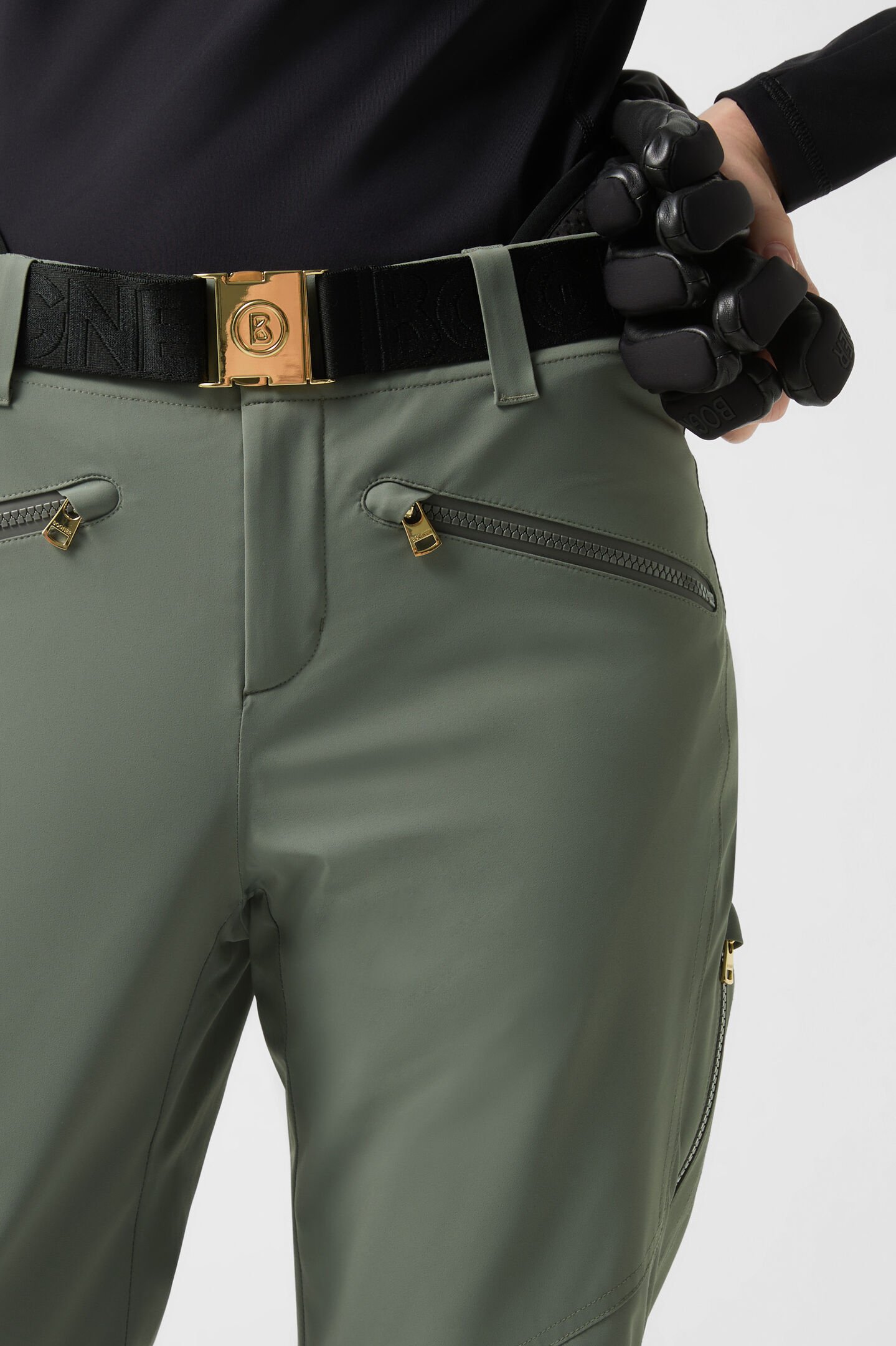 Pantalon de ski Ilka Vert olive