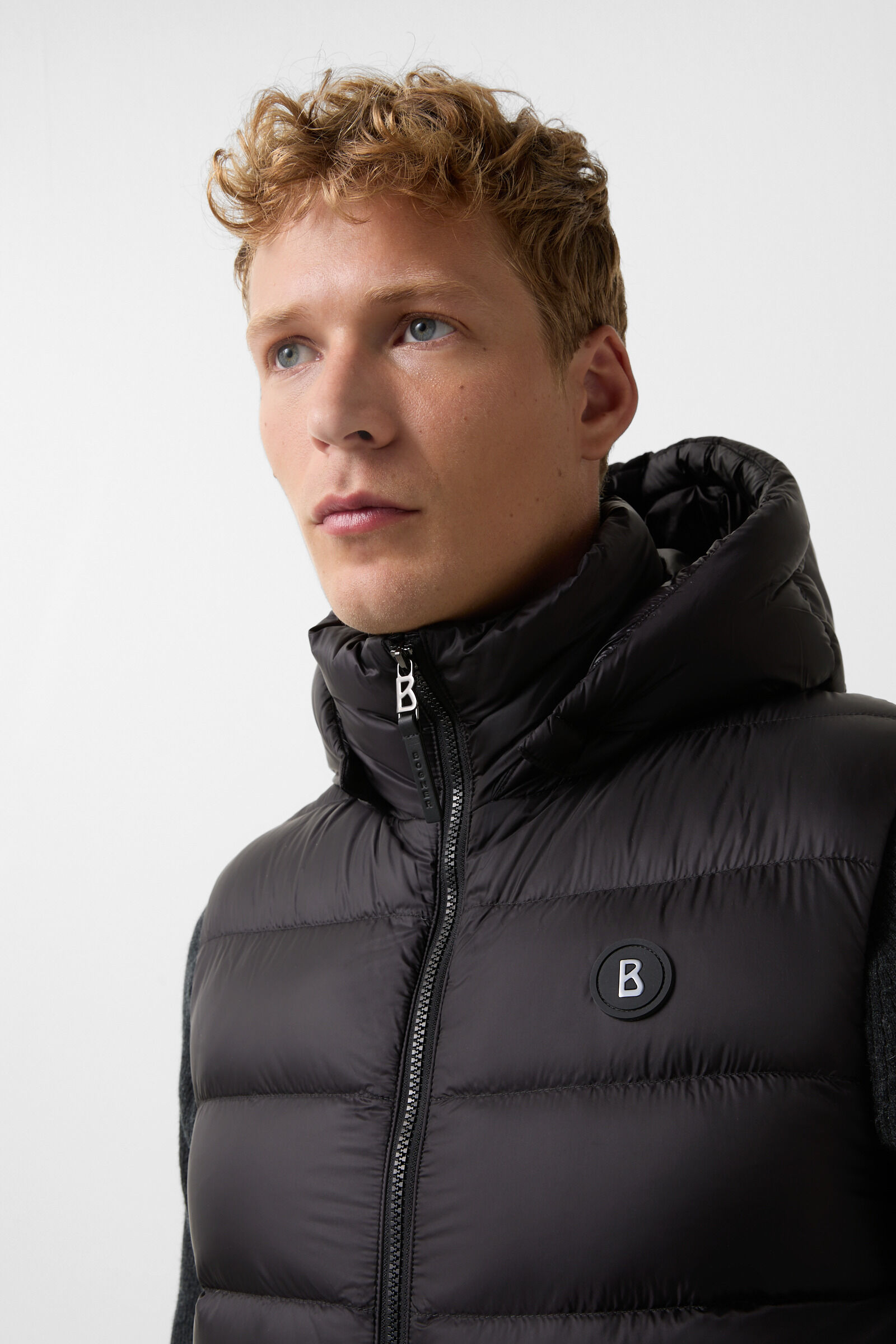 Holger donsgilet Zwart