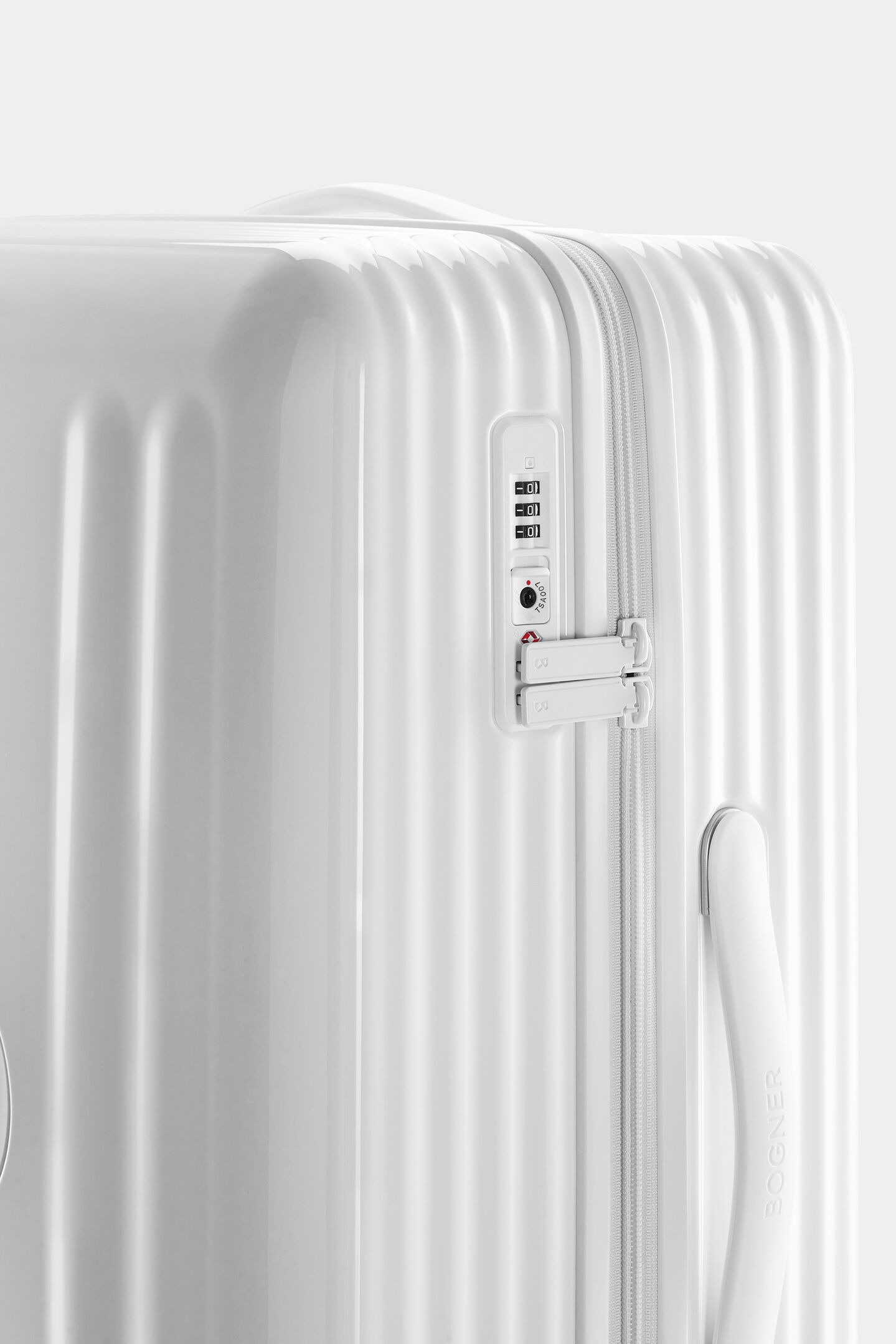 Hartschalenkoffer Piz Medium Weiß