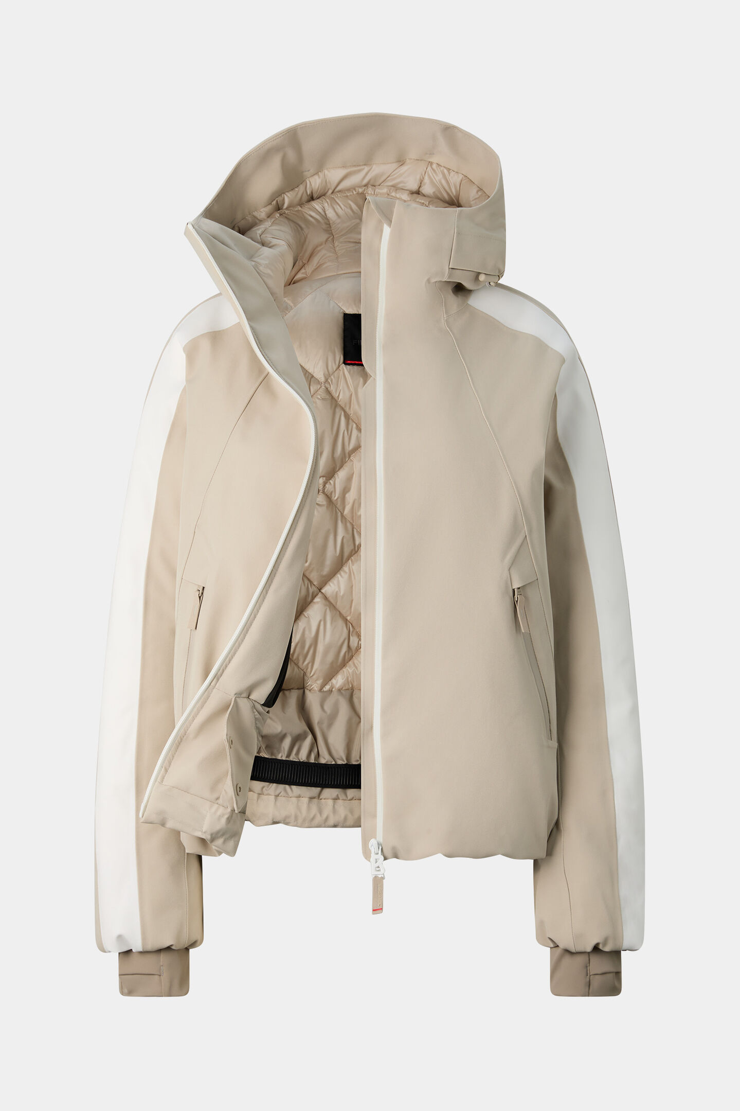 Tace ski jacket Beige/White