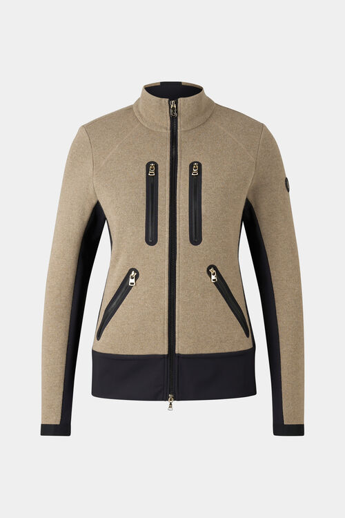 Midlayer Charlot Brown/black