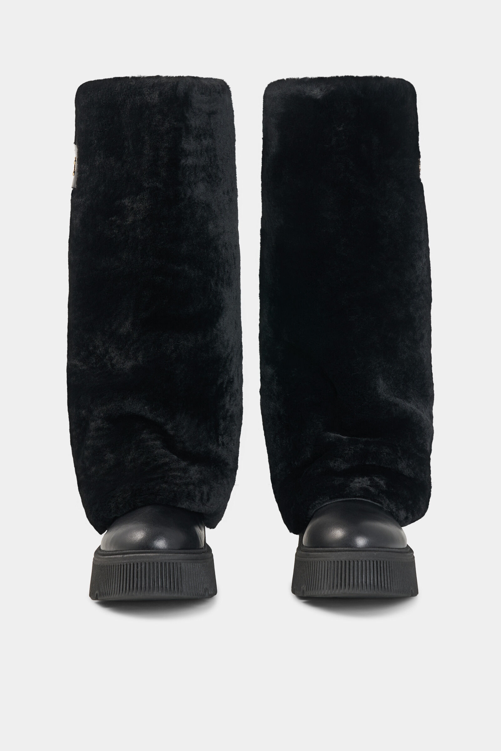 Turin lambskin boots Black