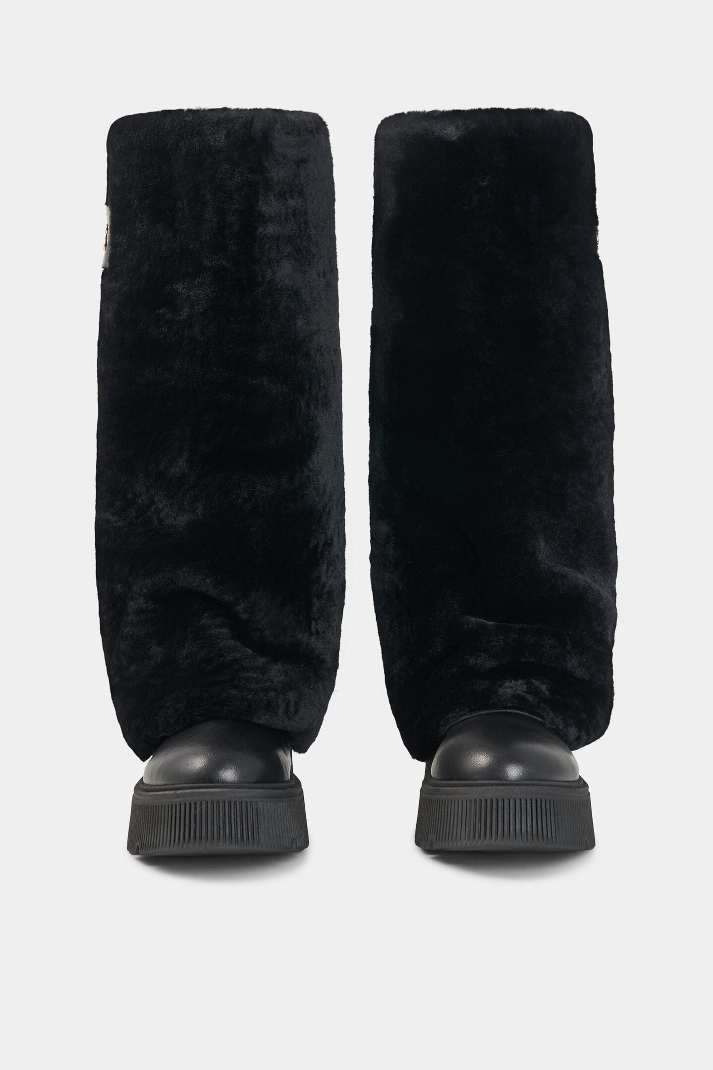 Turin lambskin boots Black