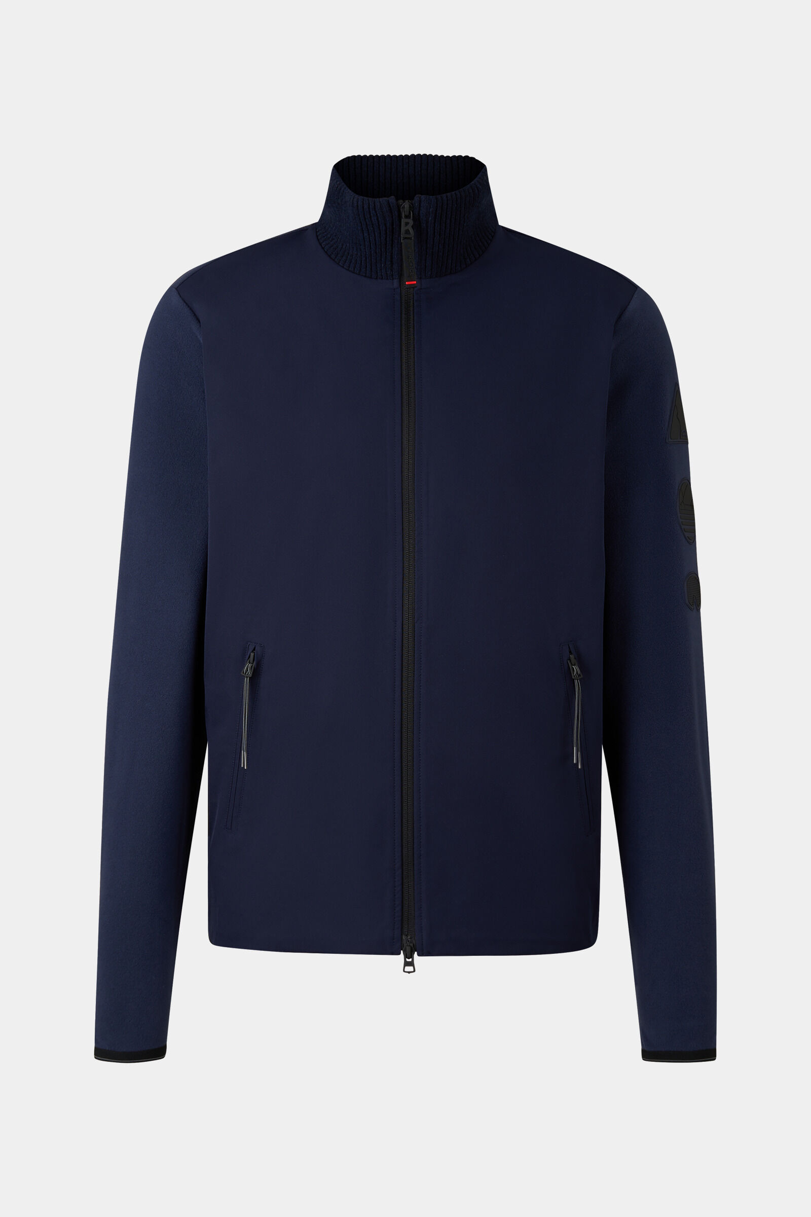 Gefion hybrid fleece jacket Dark blue