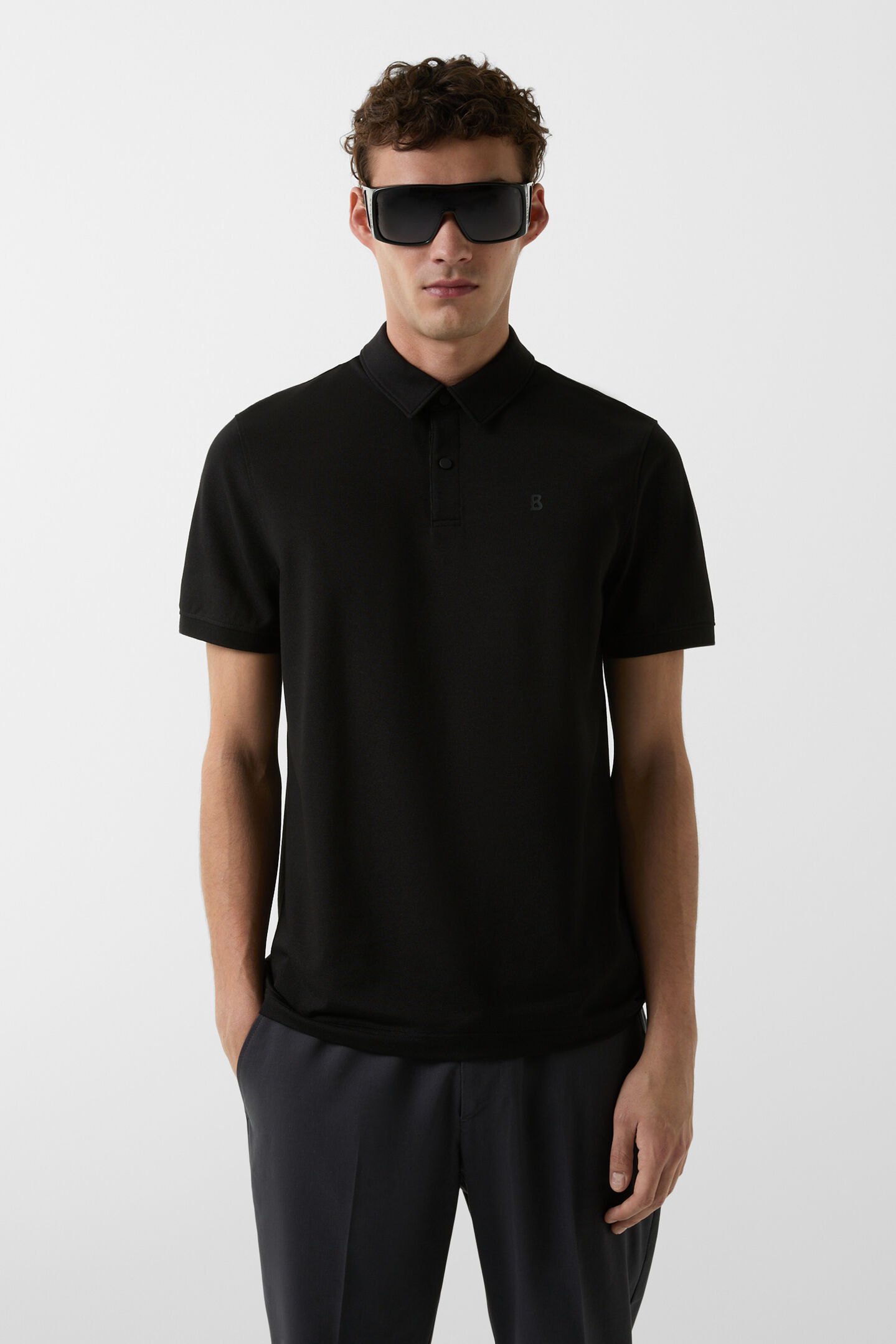 Polo-Shirt Timo Schwarz