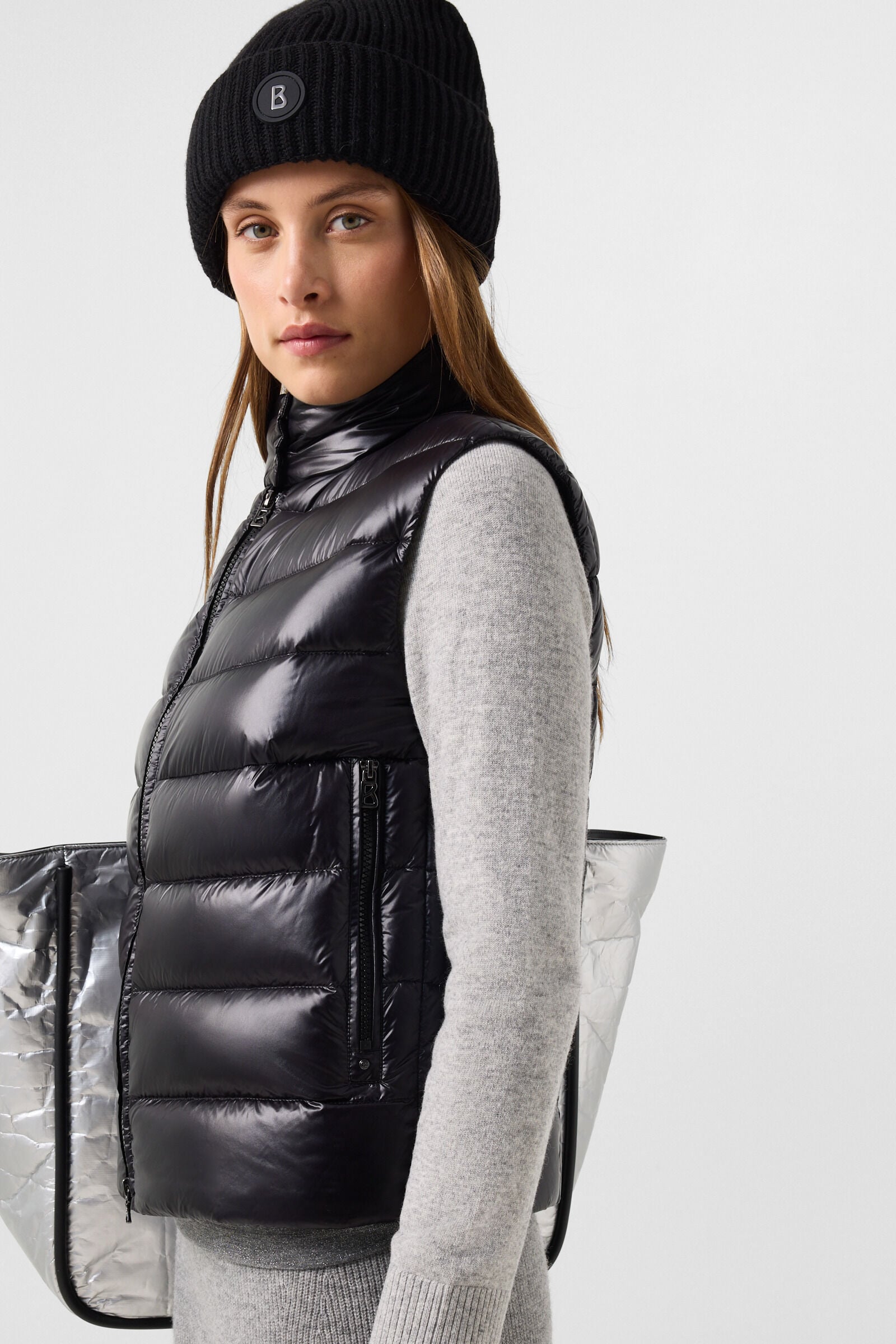 Milly Lightweight Down Vest Black