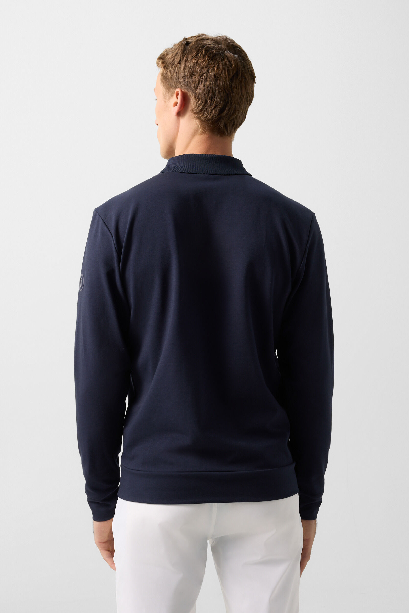 Cajus polo sweatshirt Navy blue