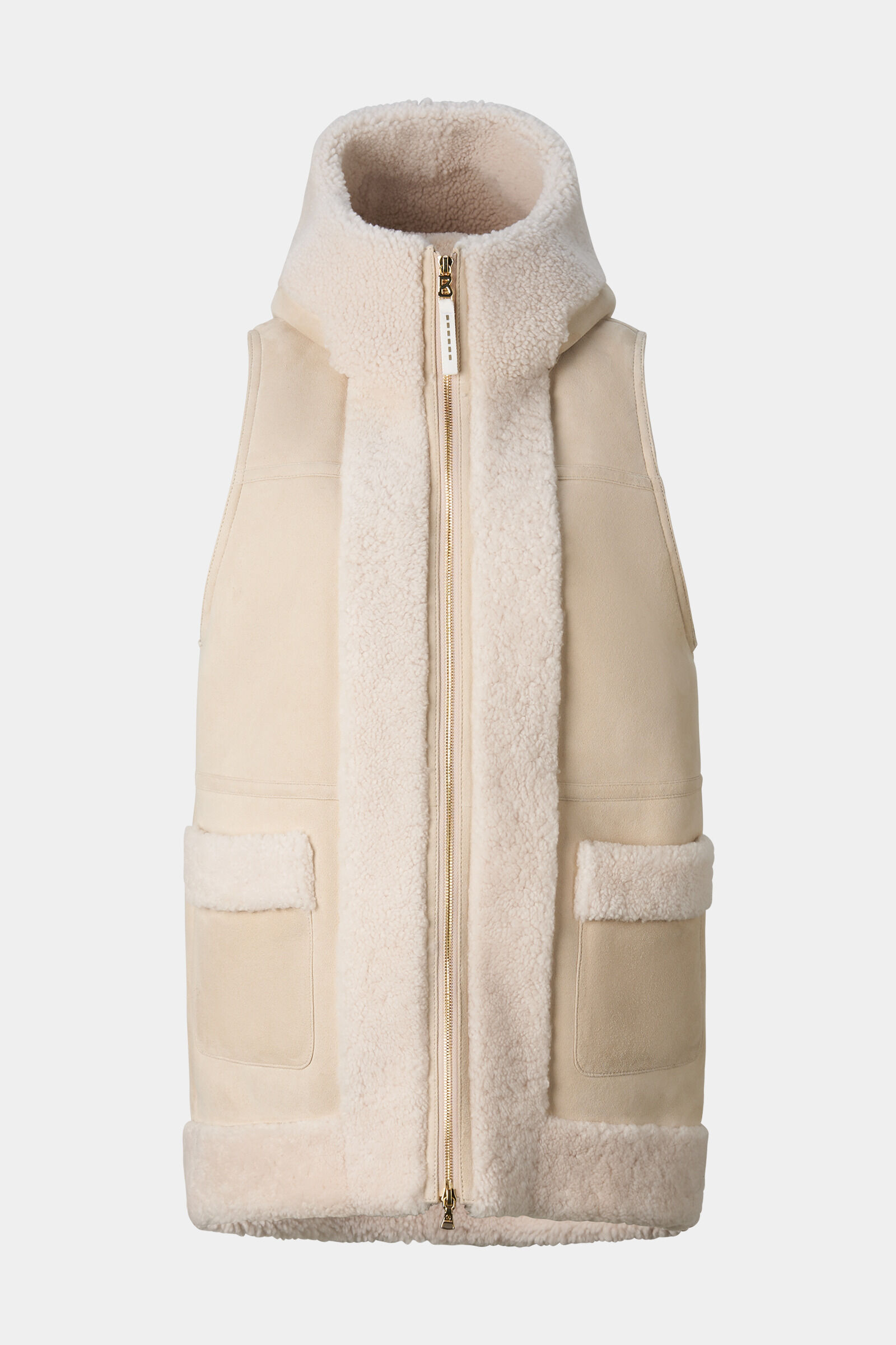 Lona lambskin waistcoat Cream