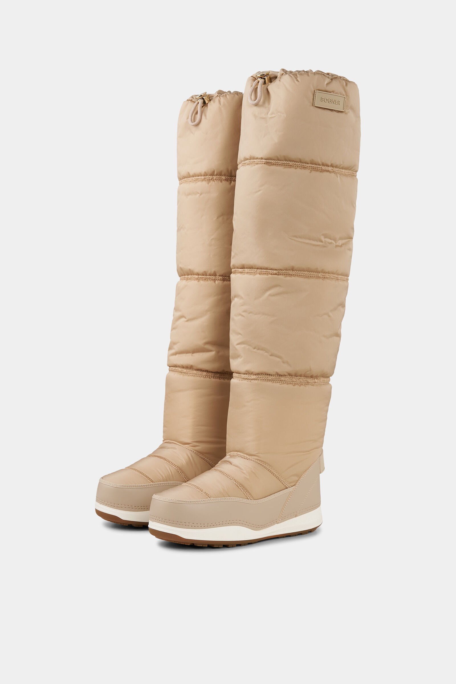 Overknee snow boots La Plagne Champagne