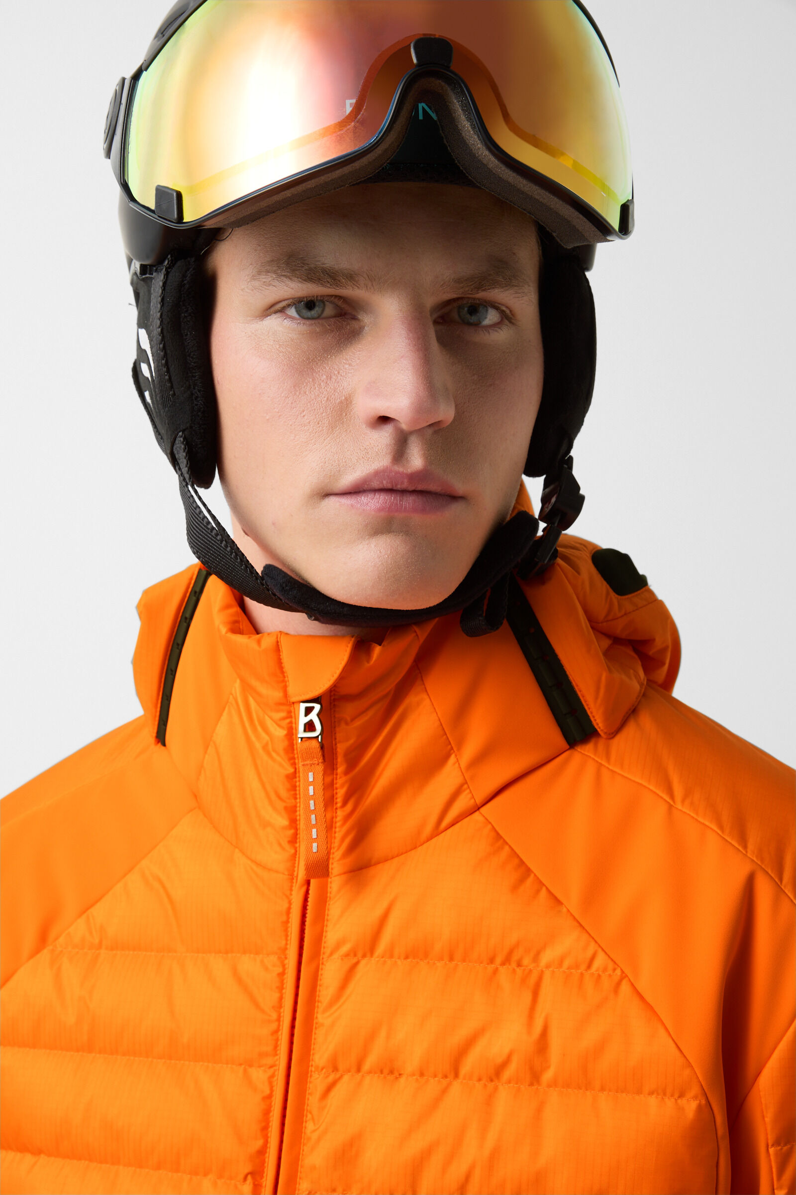 Henik down ski jacket Orange