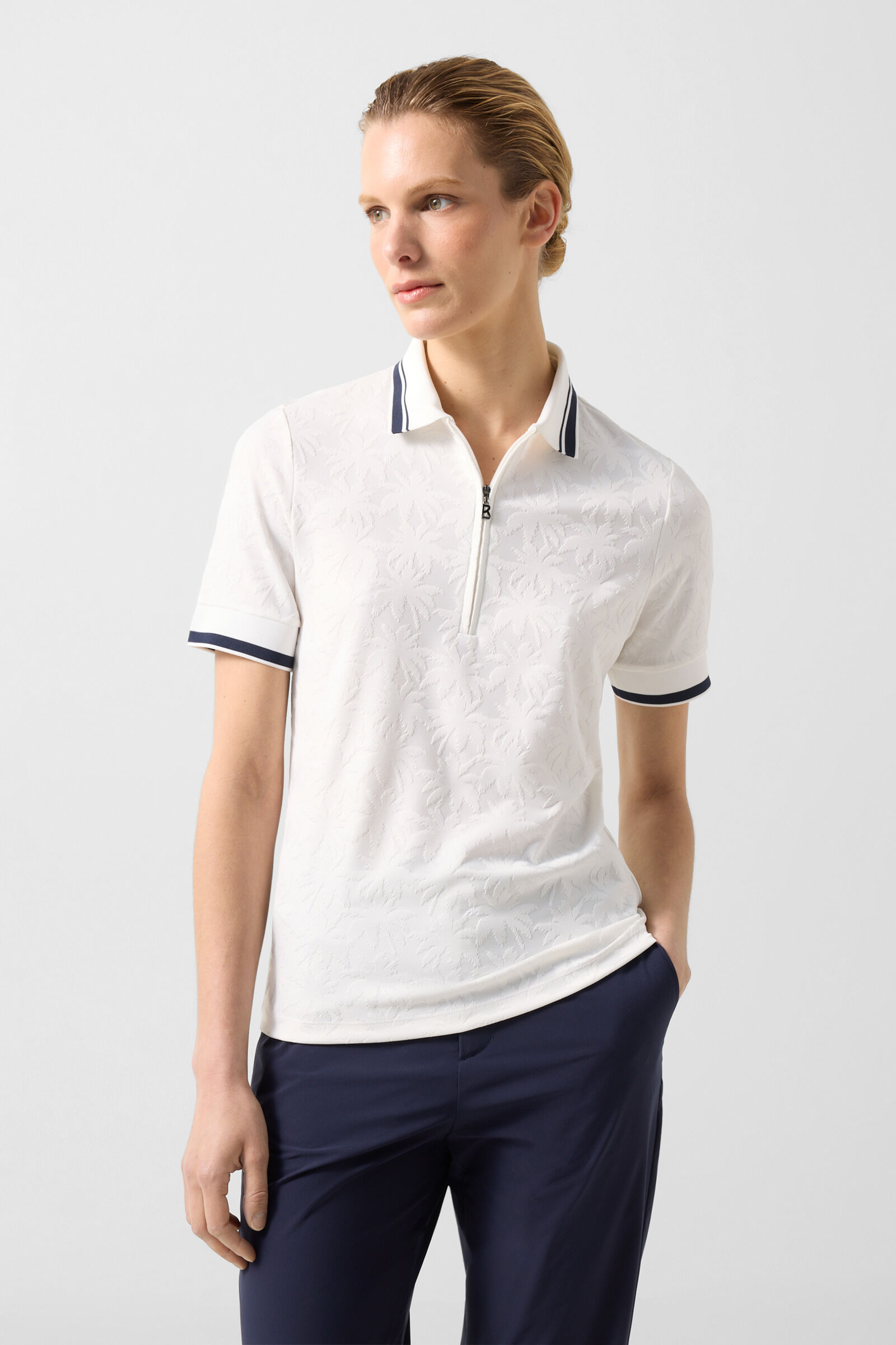 Konny functional short-sleeved top Off-White