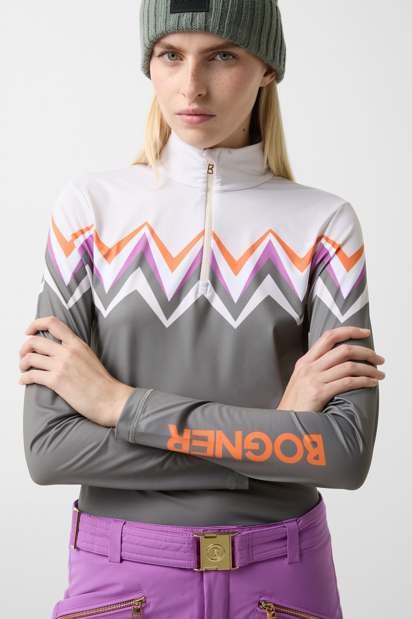 First Layer Beline Grey/Orange/Purple/Off-White