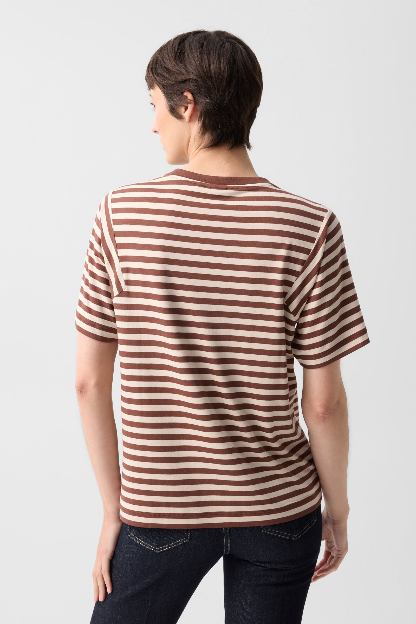 T-shirt Raya Brown/sand