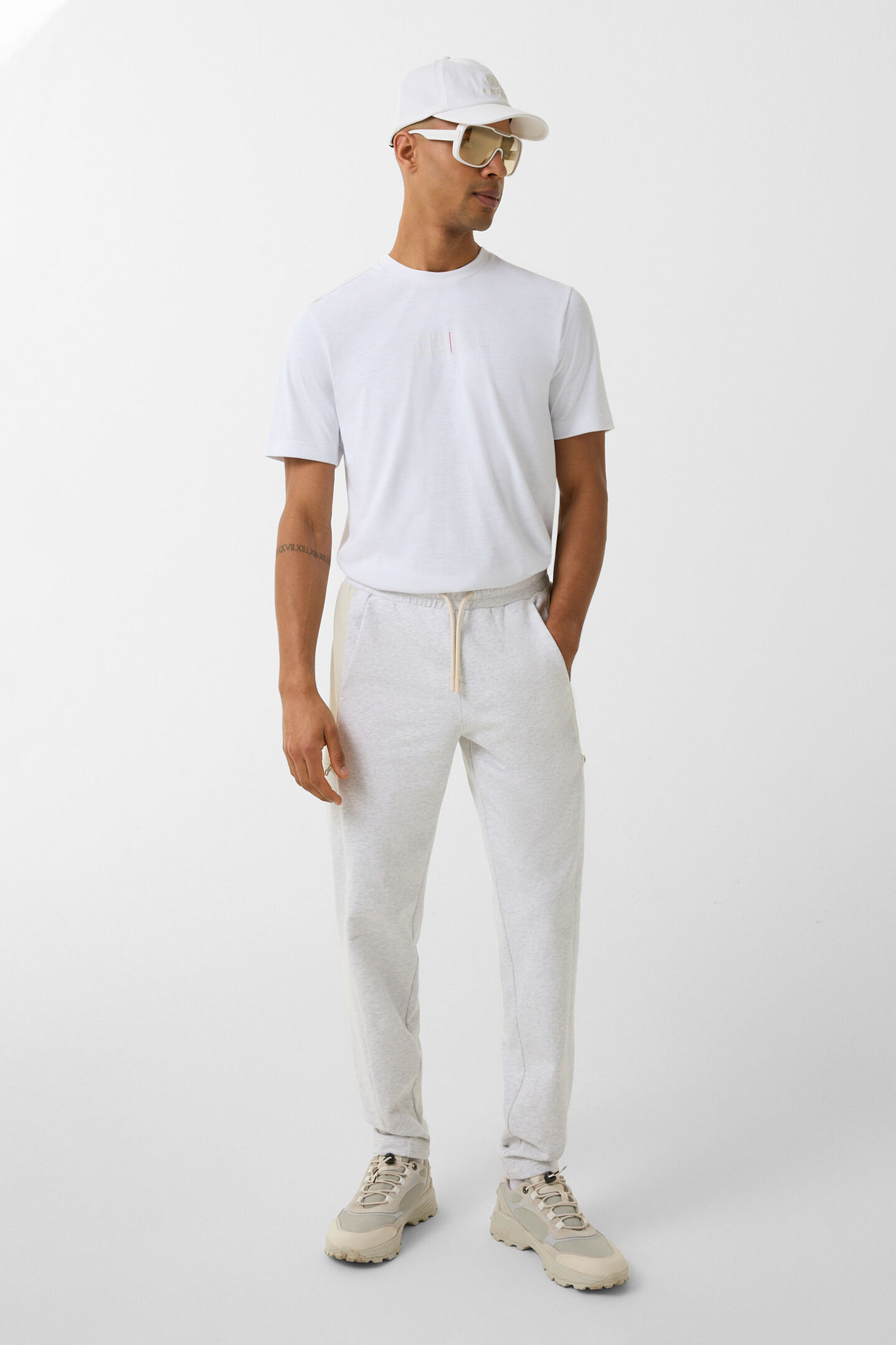 Nilay sweatpants Light gray/sand