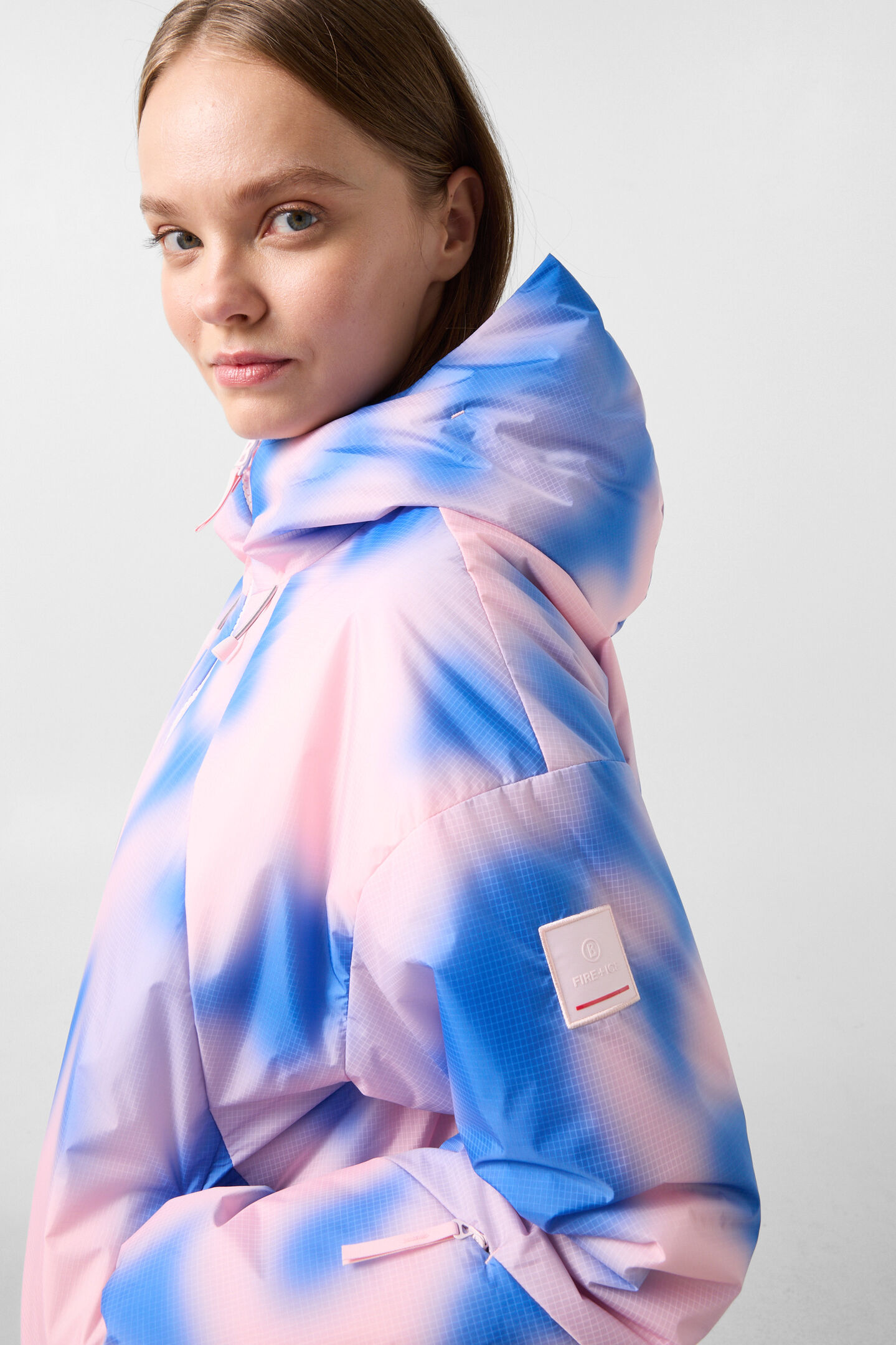 Valena ski jacket Pink/Blue