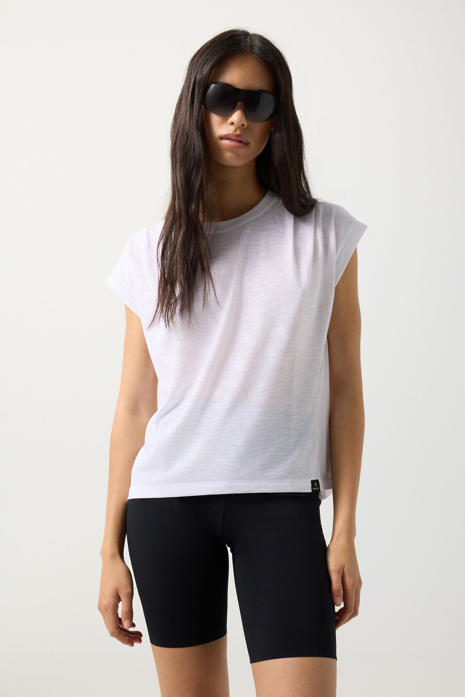 T-Shirt Dahlia Wei&szlig;