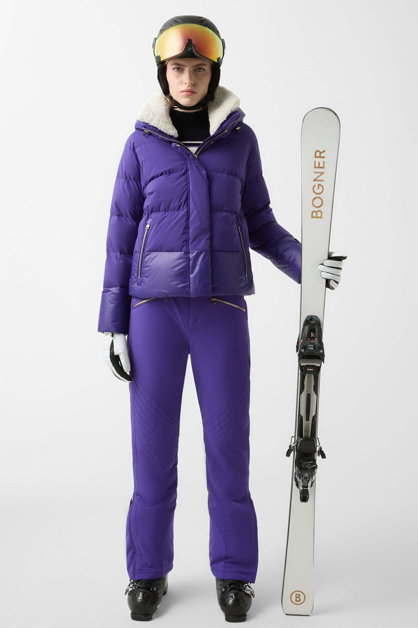 Franzi ski trousers Violet