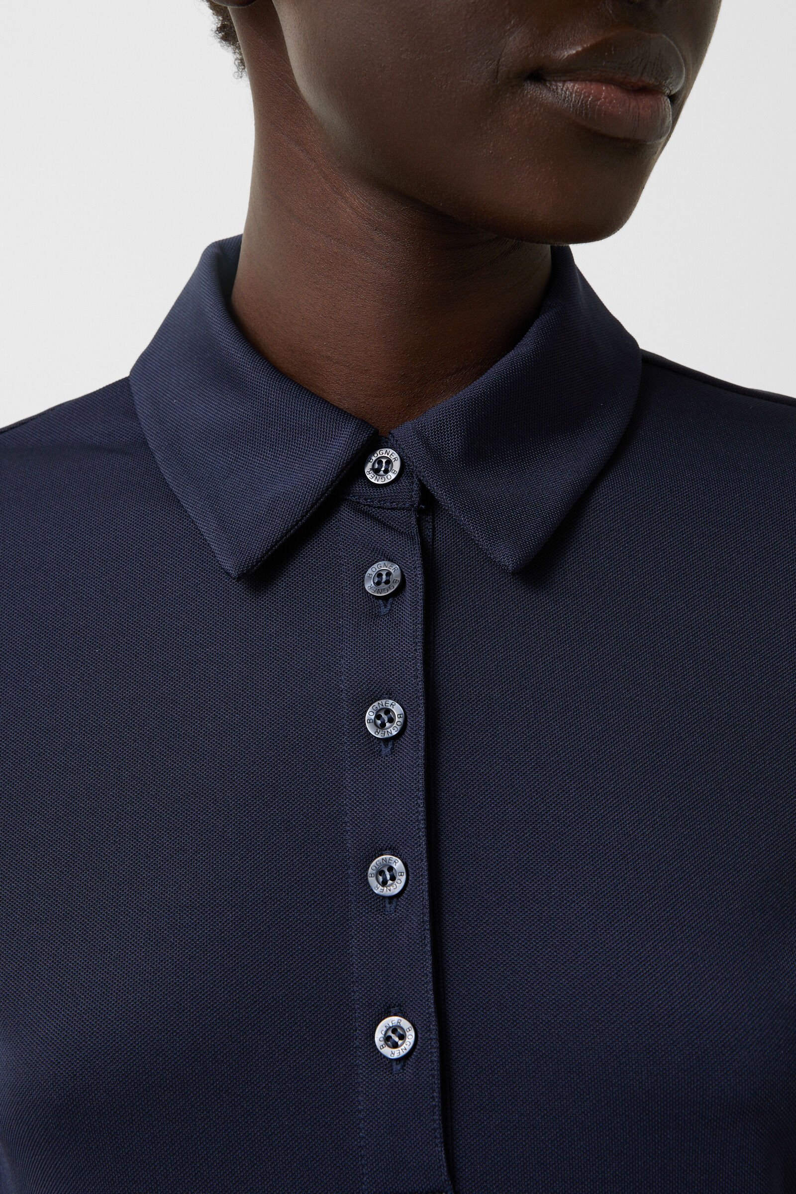 Funktions-Polo-Shirt Danielle Navy-Blau