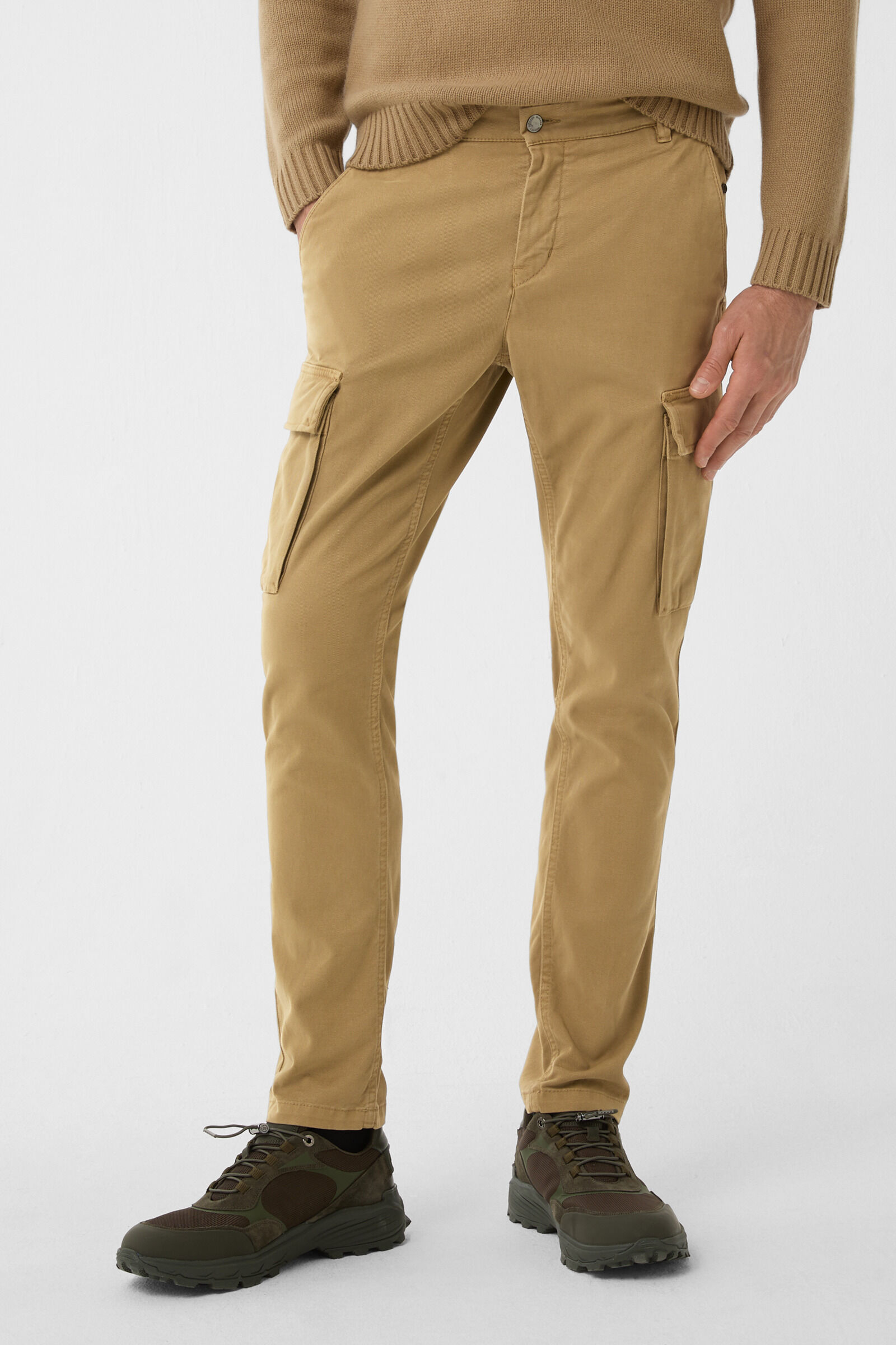 Bruno cargo trousers Camel