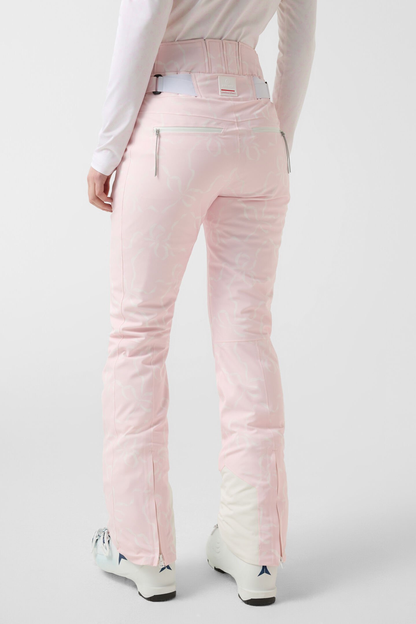 Borja ski trousers Pink/white
