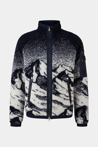 Fleece-Jacke Gregor Navy-Blau/Off-White Fleece-Jacke Gregor Navy-Blau/Off-White
