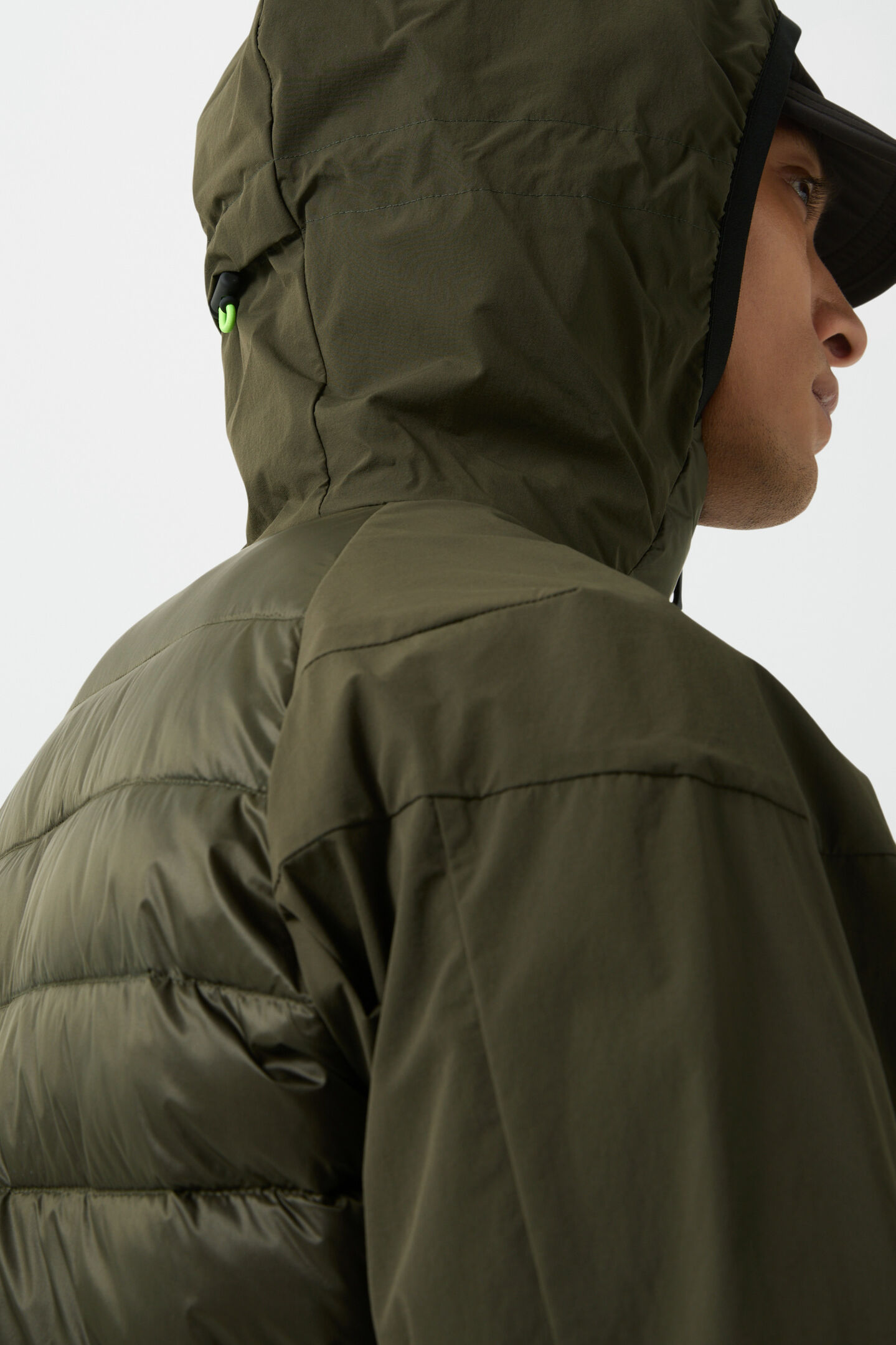 Hybrid-Steppjacke Kegan Khaki