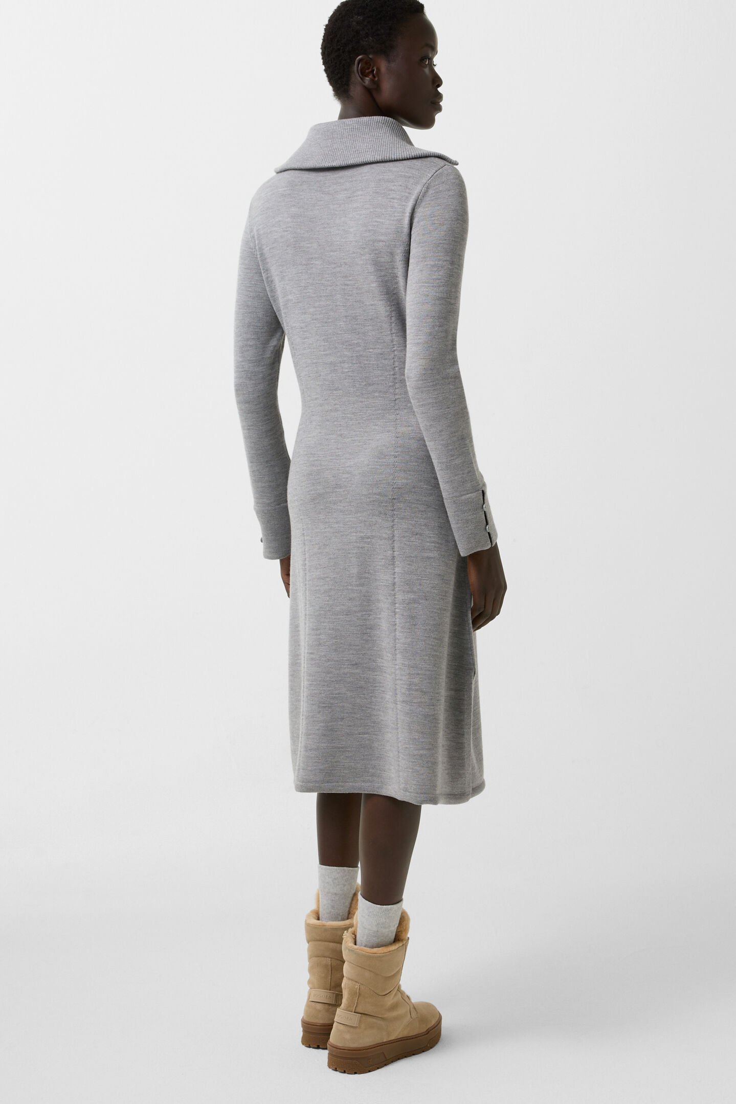 Strickkleid Marvell Grau