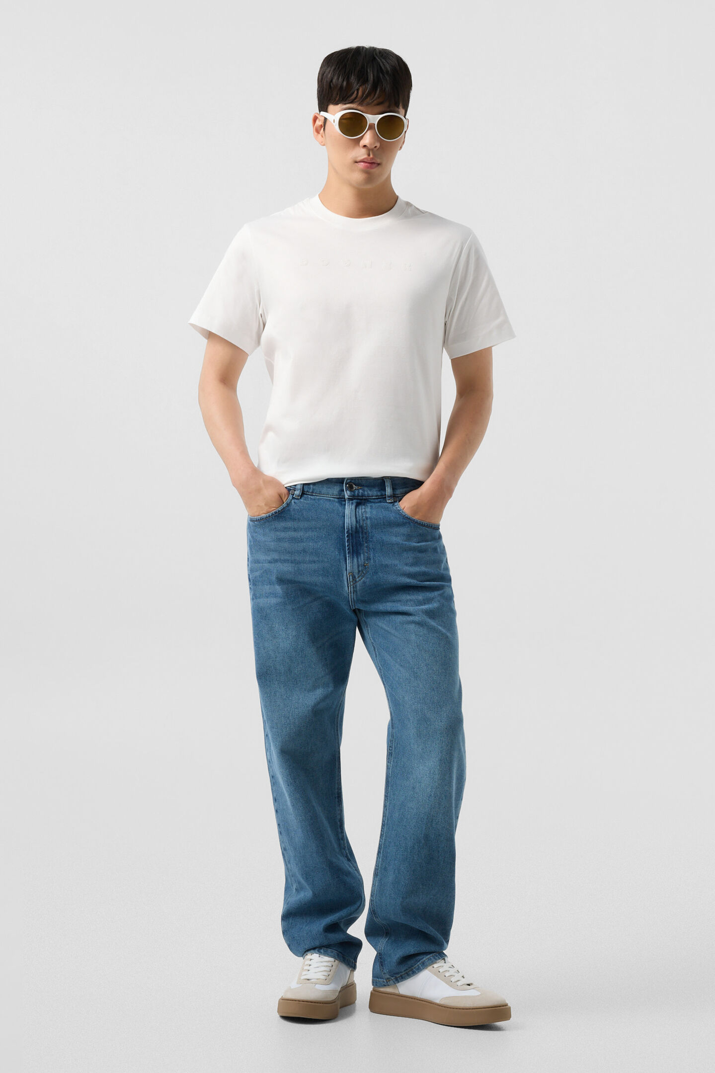 Cotton T-shirt Lukas White