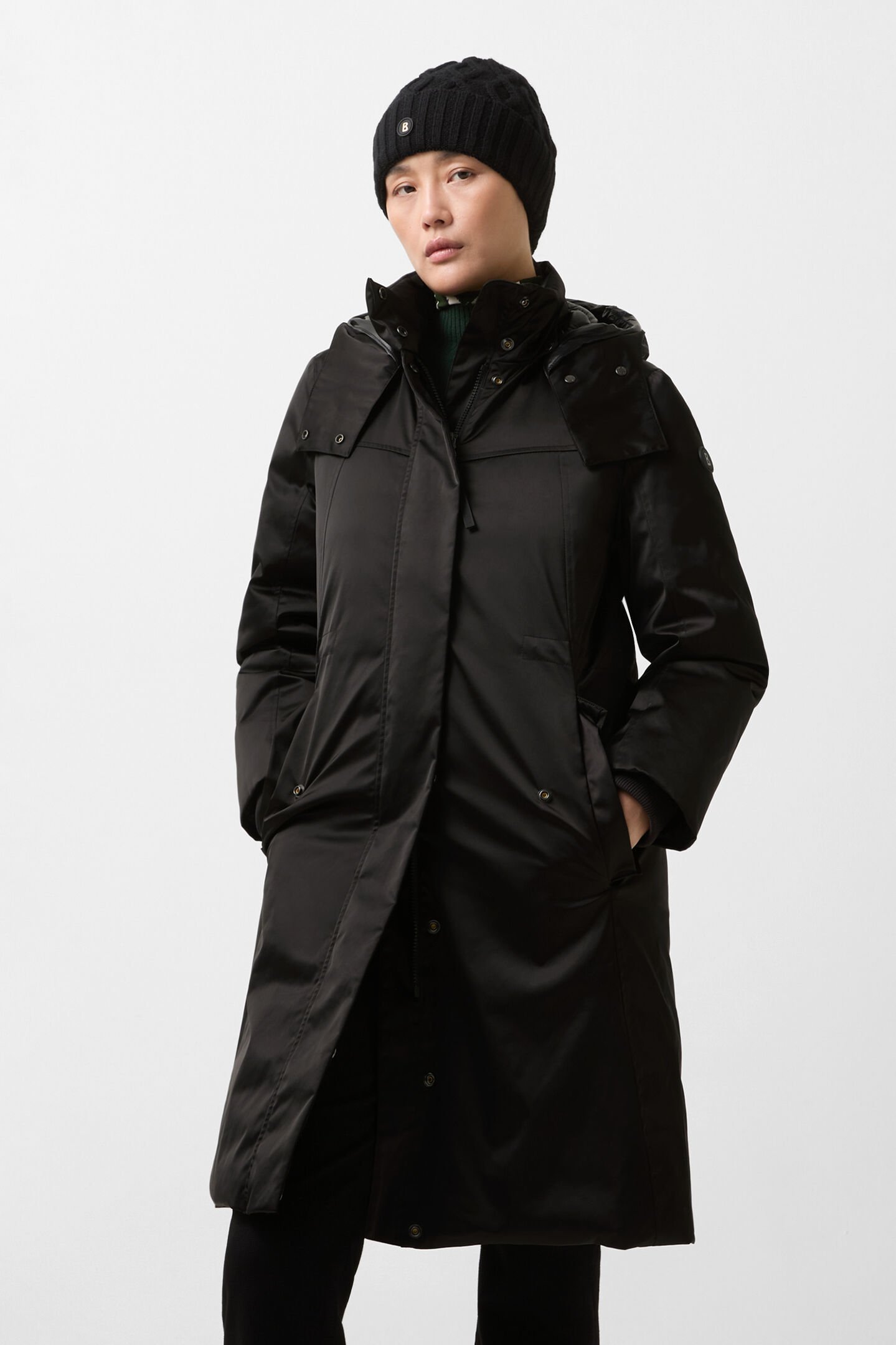 Lynn down coat Black