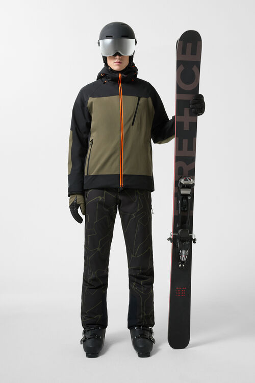 Ski Look Fire Tajo Black/Olive-Green 