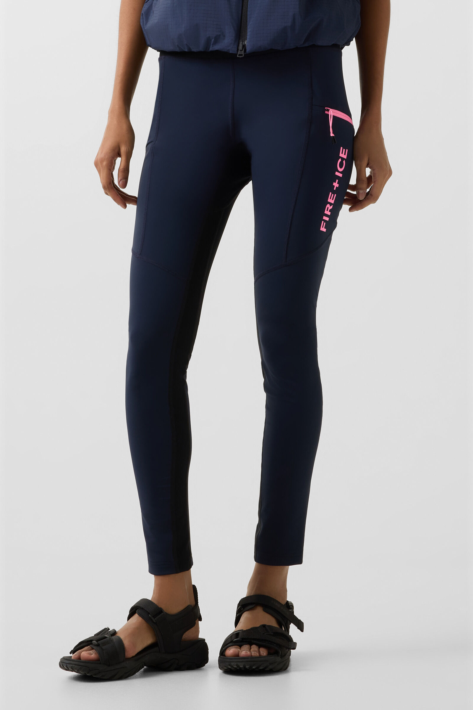 Tights Candra Dunkelblau/Schwarz