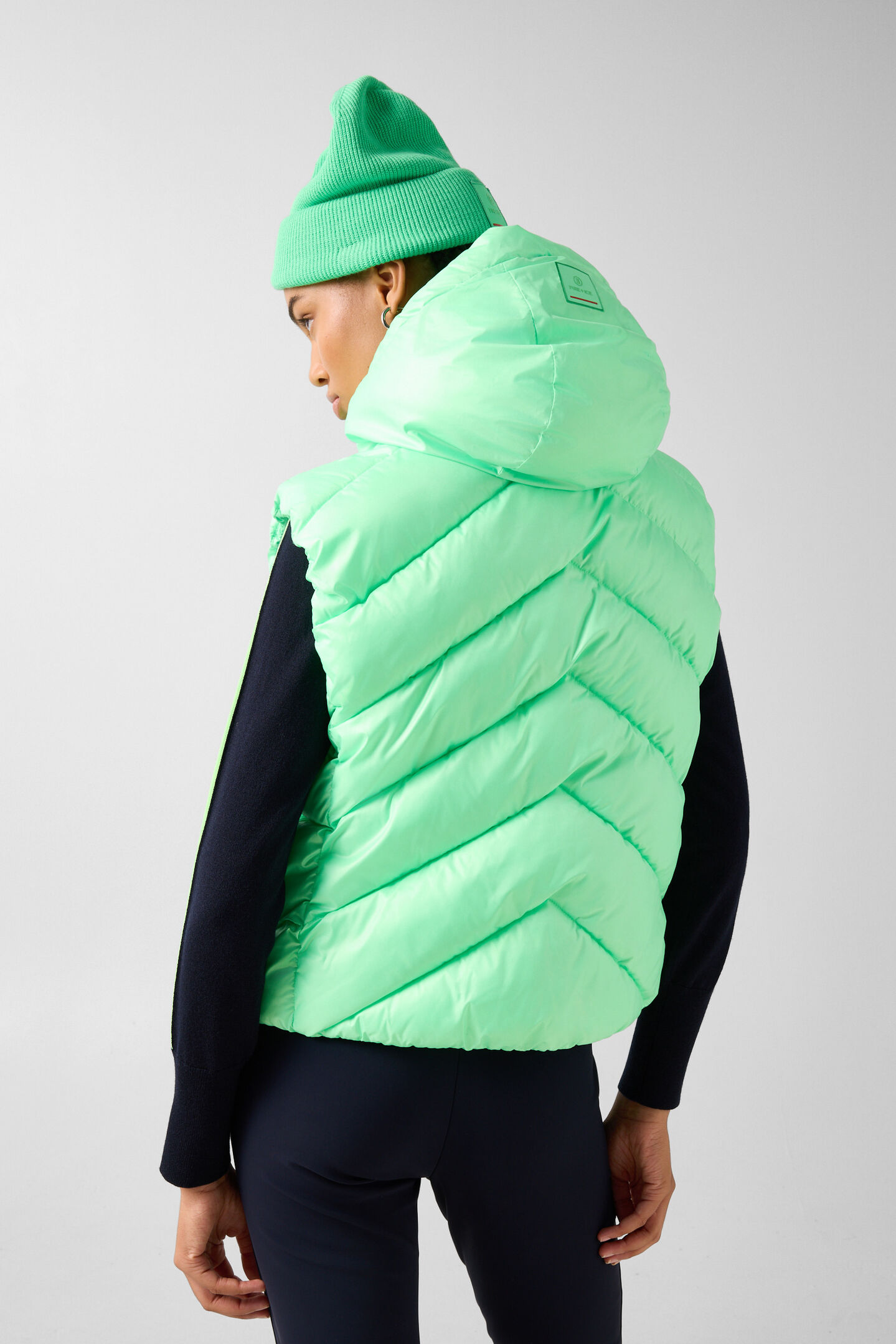Steppweste Naima Neon-Gr&uuml;n